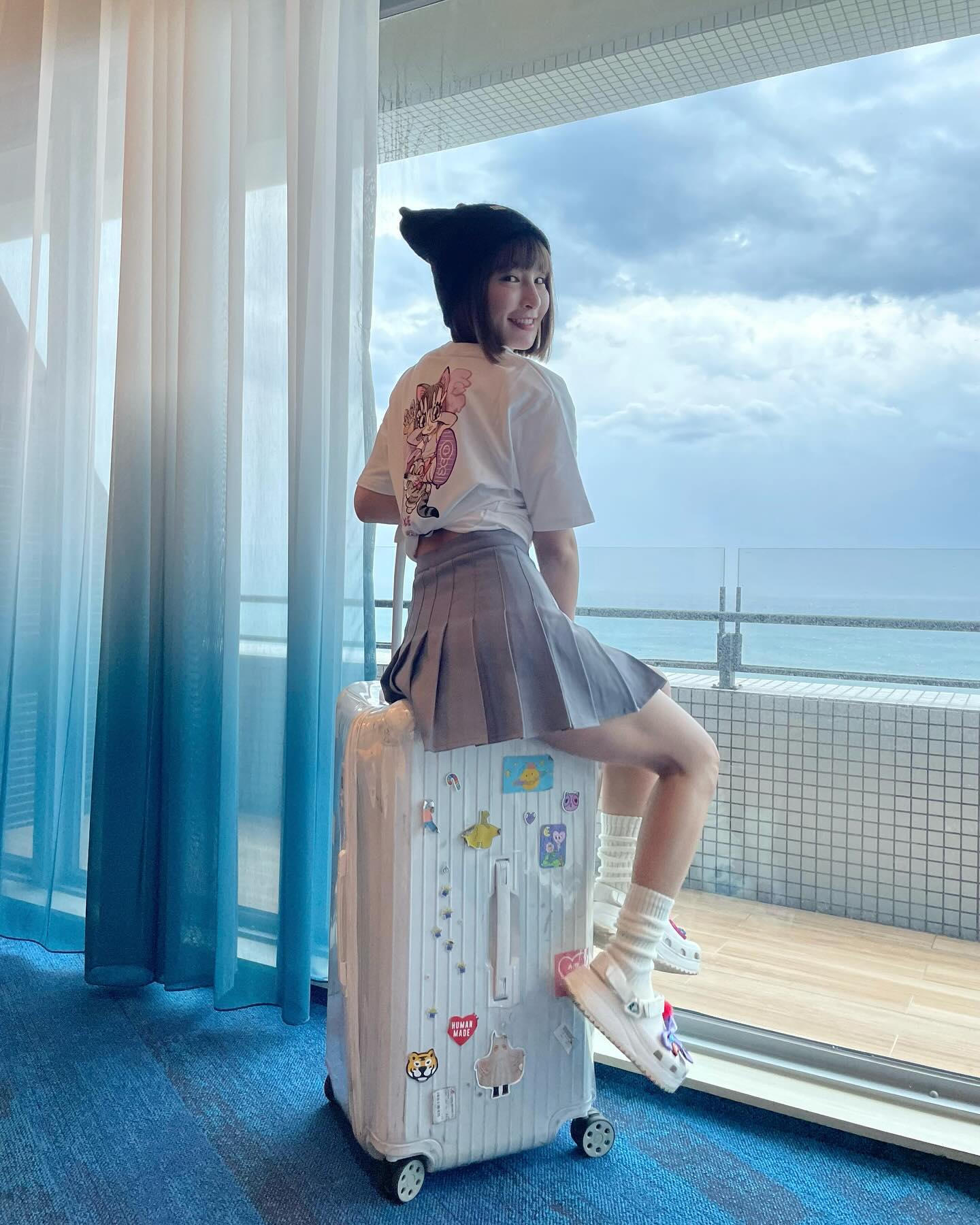 峮峮久違放送比基尼辣照！解放「超巨雪白半球」辣度破表-第1章-图片8