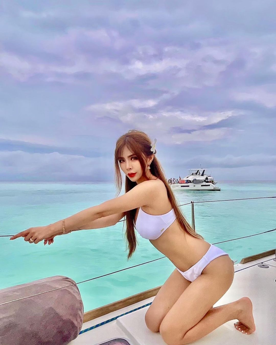 藏不住的好身材！「高萱Kimmy」比基尼辣照 超兇身材-第1章-图片5