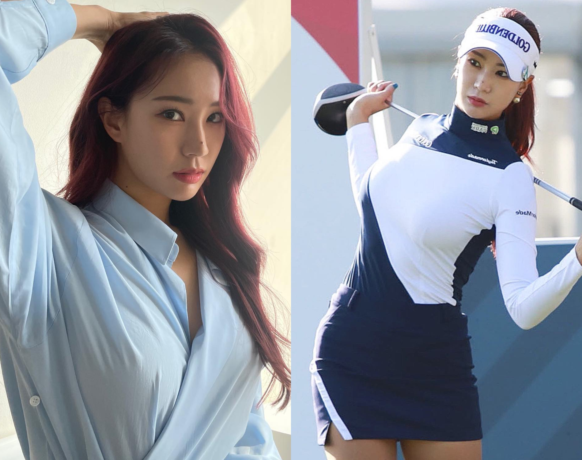 性感高球女神太火辣「核彈級」緊身制服上場球迷暴動-第1章-图片1