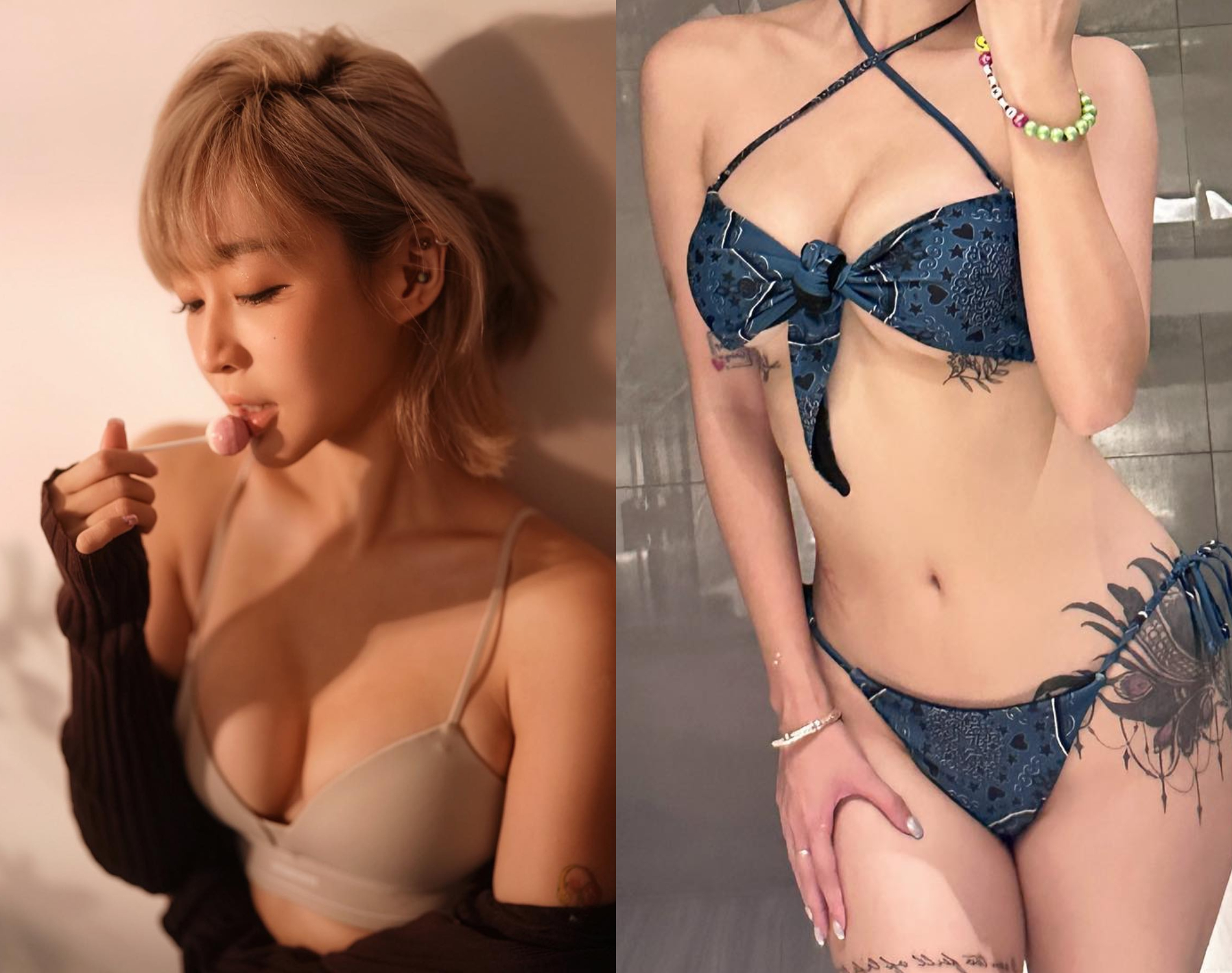 性感女神樂宜「新情趣」比卡丘泳衣辣曬暴力身材-第1章-图片1