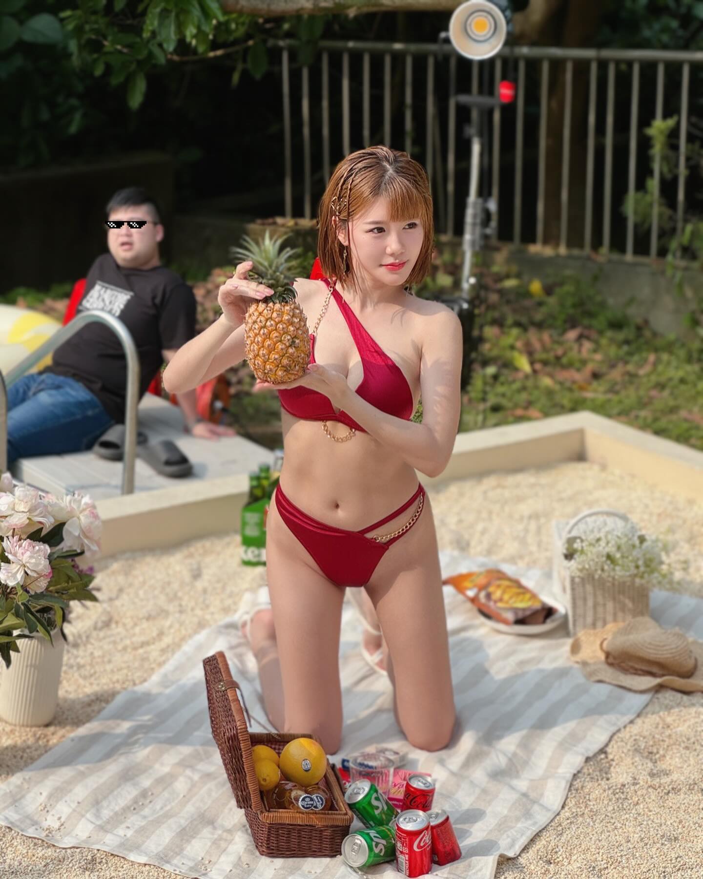 啦啦隊女神「陳波波」短髮清純誘人！逆天身材藏不住-第1章-图片1