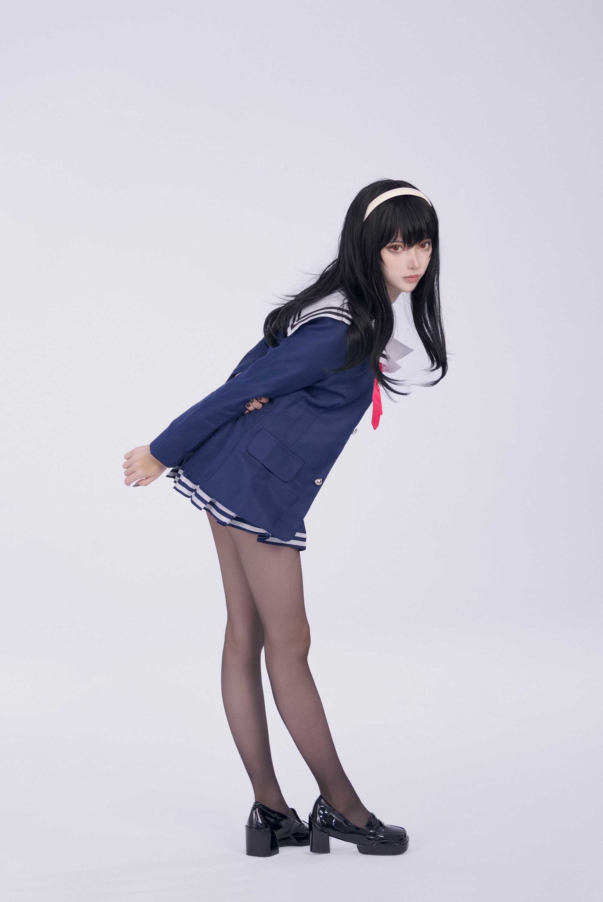 【網路收集系列】福利姬 炭烤莉莉黑《 路人女主校服 》VIP福利帖全【51P】-第1章-图片7