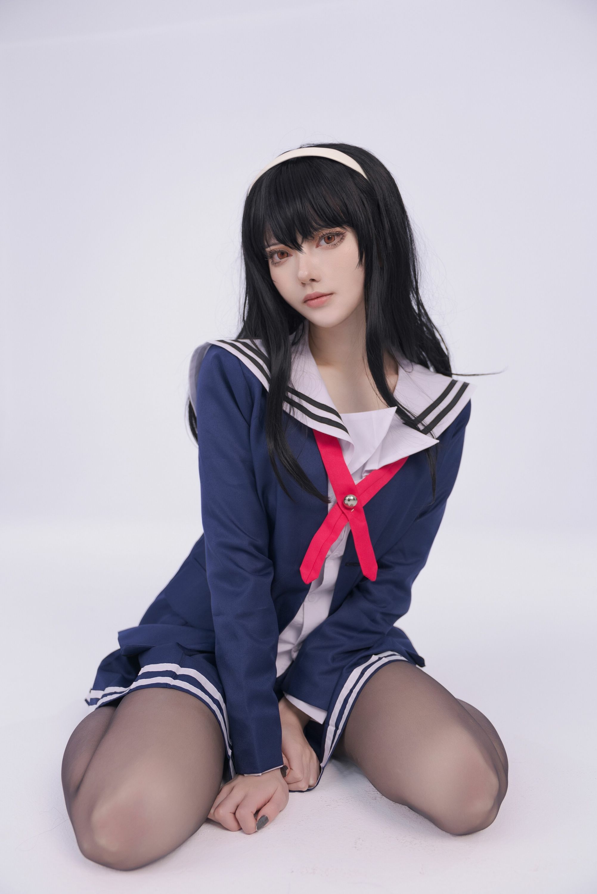 【網路收集系列】福利姬 炭烤莉莉黑《 路人女主校服 》VIP福利帖全【51P】-第1章-图片21