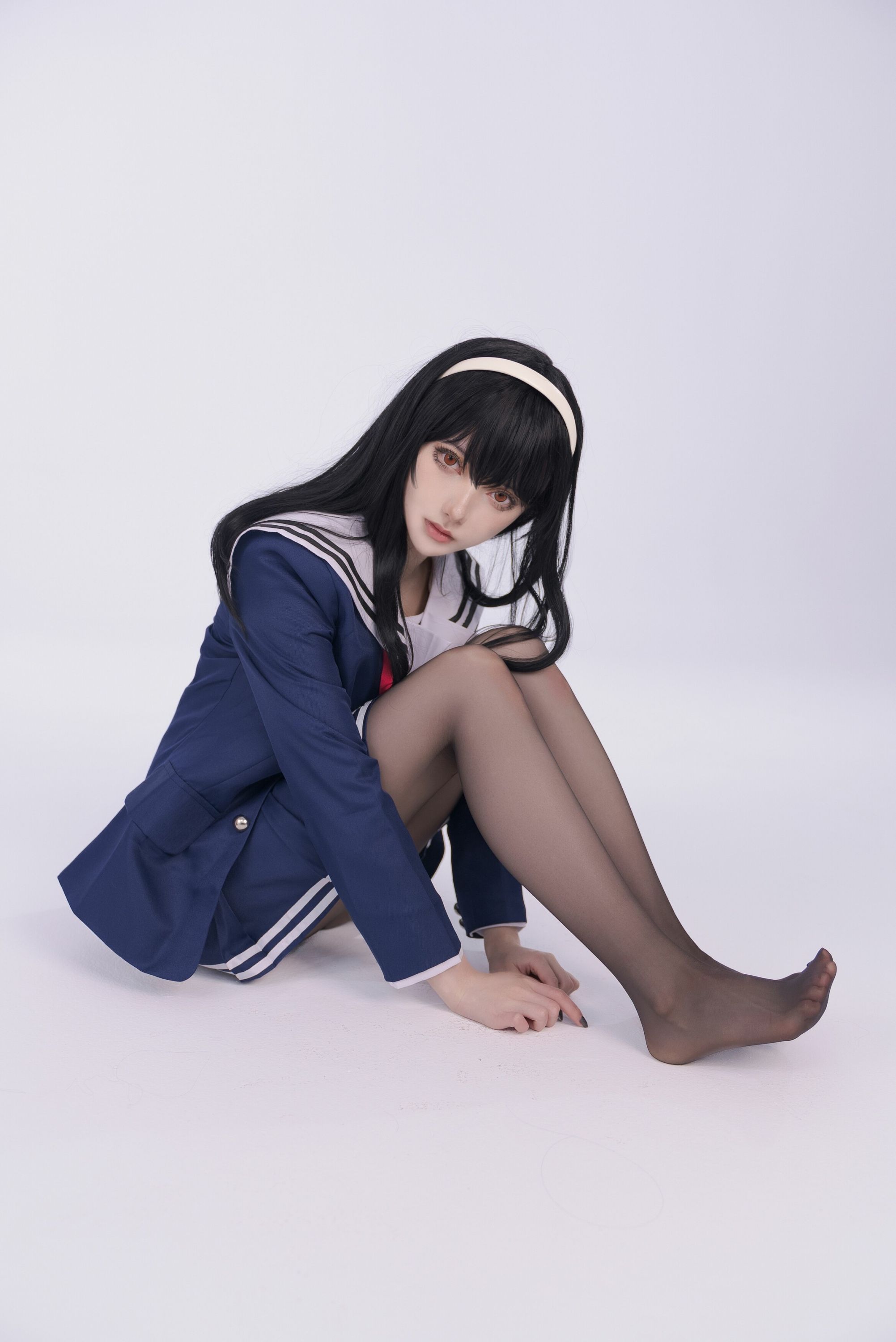 【網路收集系列】福利姬 炭烤莉莉黑《 路人女主校服 》VIP福利帖全【51P】-第1章-图片26