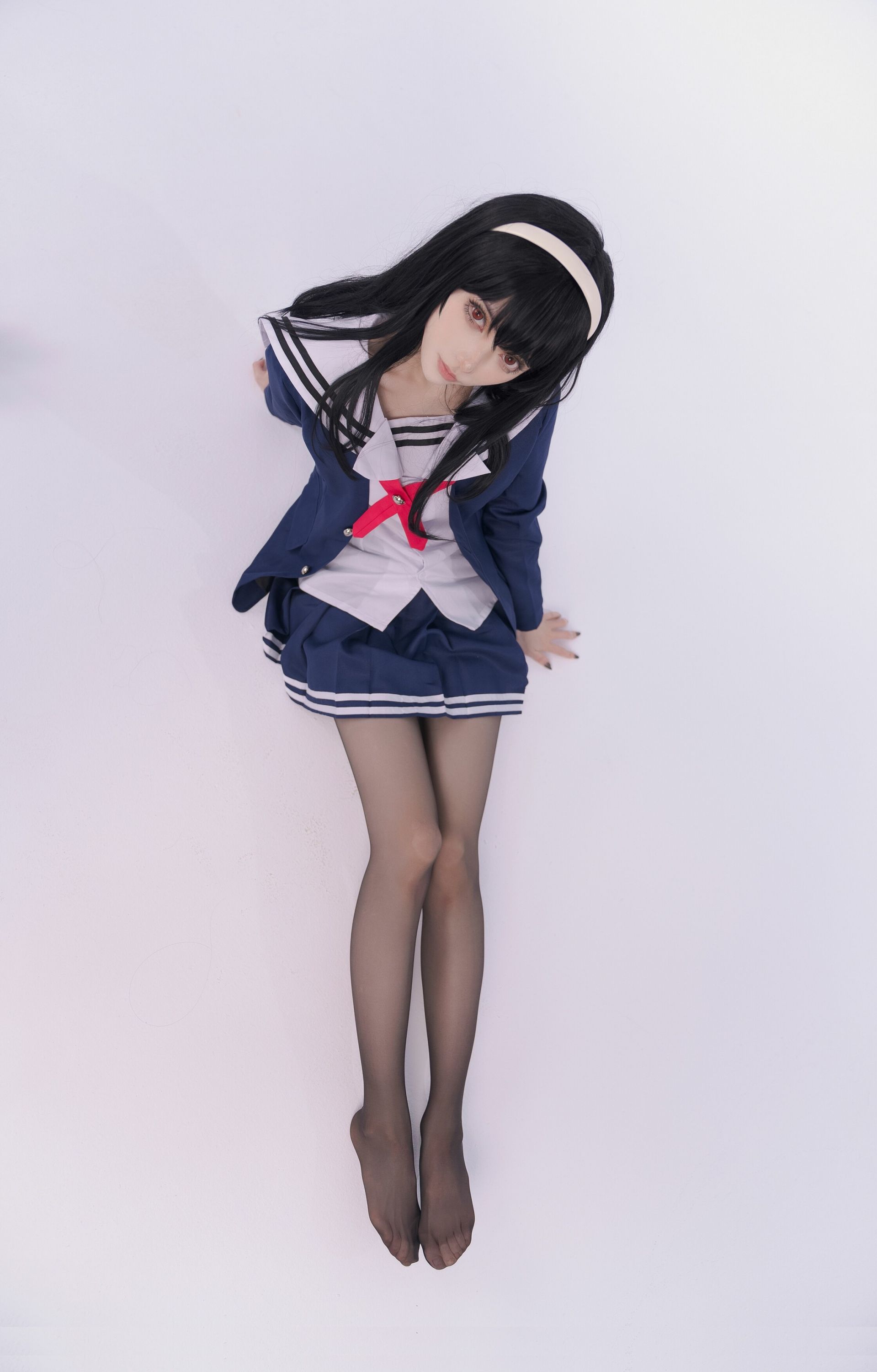 【網路收集系列】福利姬 炭烤莉莉黑《 路人女主校服 》VIP福利帖全【51P】-第1章-图片29