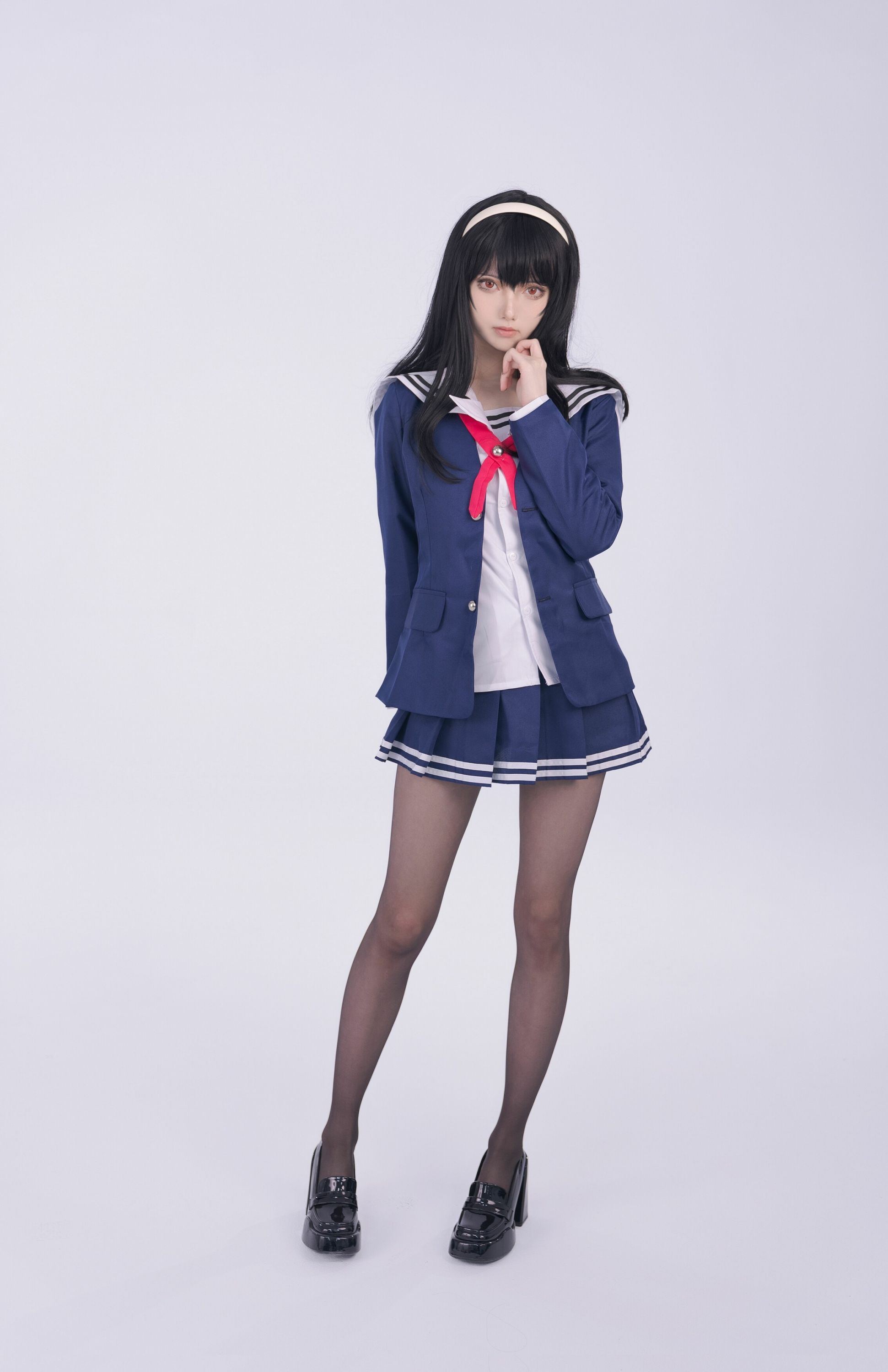 【網路收集系列】福利姬 炭烤莉莉黑《 路人女主校服 》VIP福利帖全【51P】-第1章-图片39