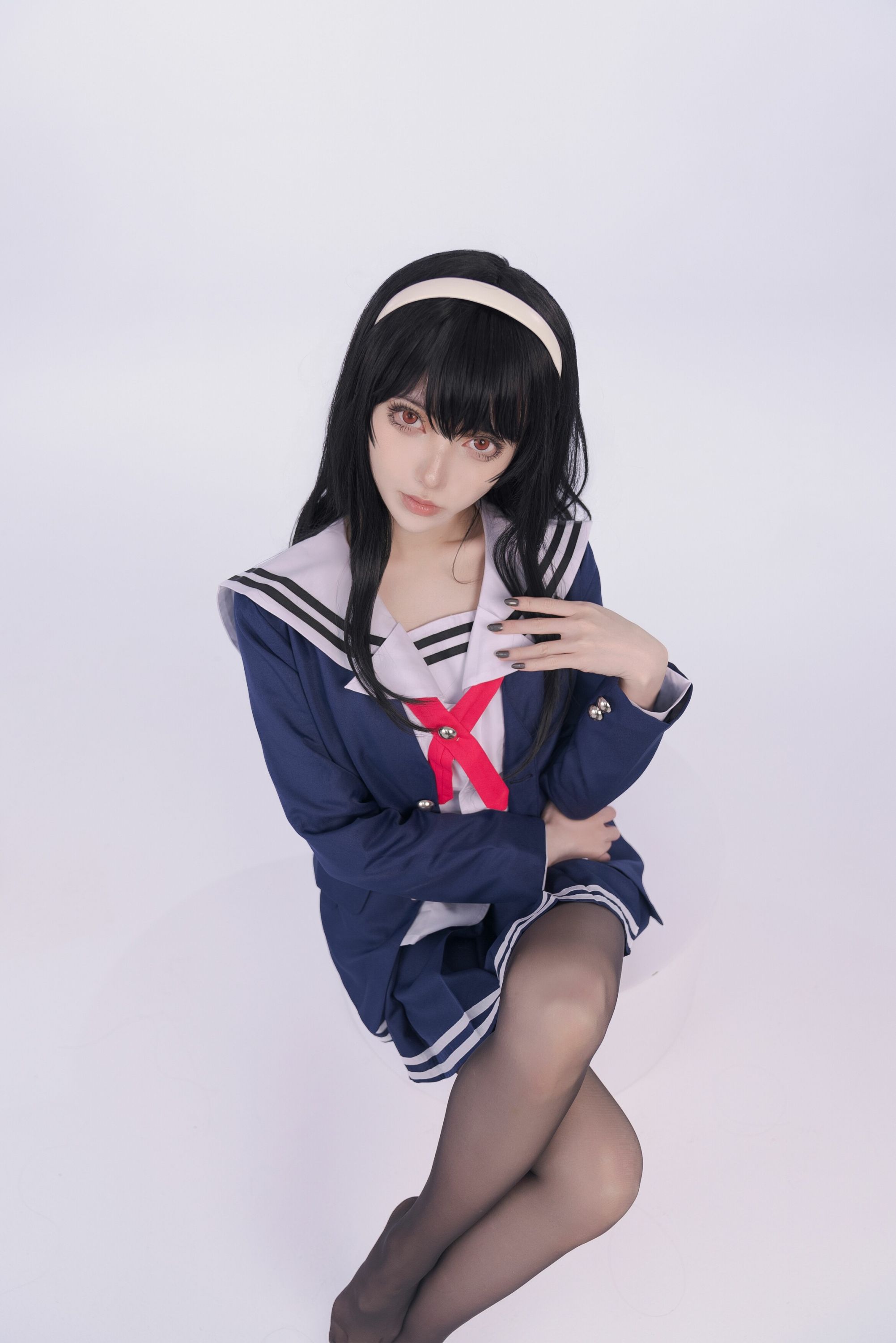 【網路收集系列】福利姬 炭烤莉莉黑《 路人女主校服 》VIP福利帖全【51P】-第1章-图片41