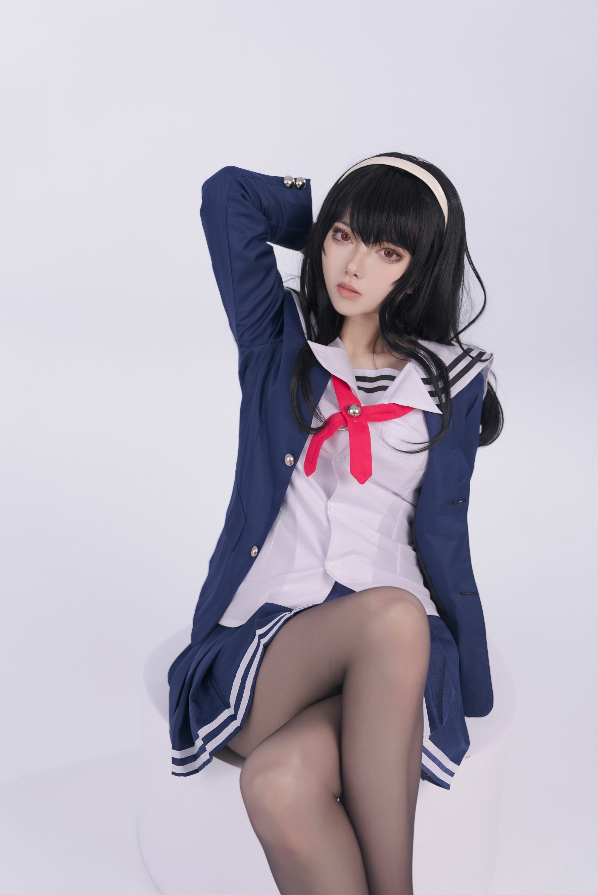 【網路收集系列】福利姬 炭烤莉莉黑《 路人女主校服 》VIP福利帖全【51P】-第1章-图片45