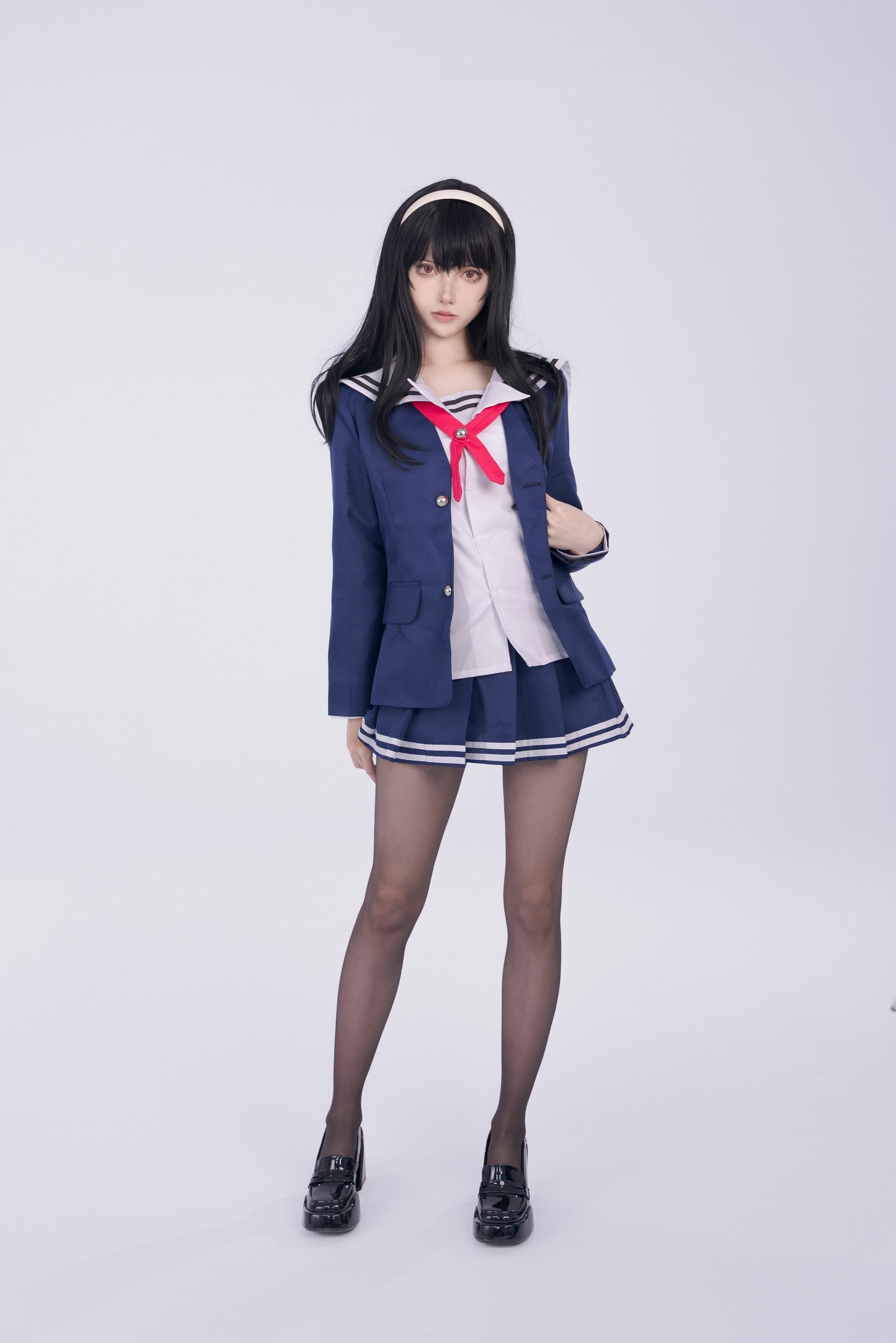 【網路收集系列】福利姬 炭烤莉莉黑《 路人女主校服 》VIP福利帖全【51P】-第1章-图片46