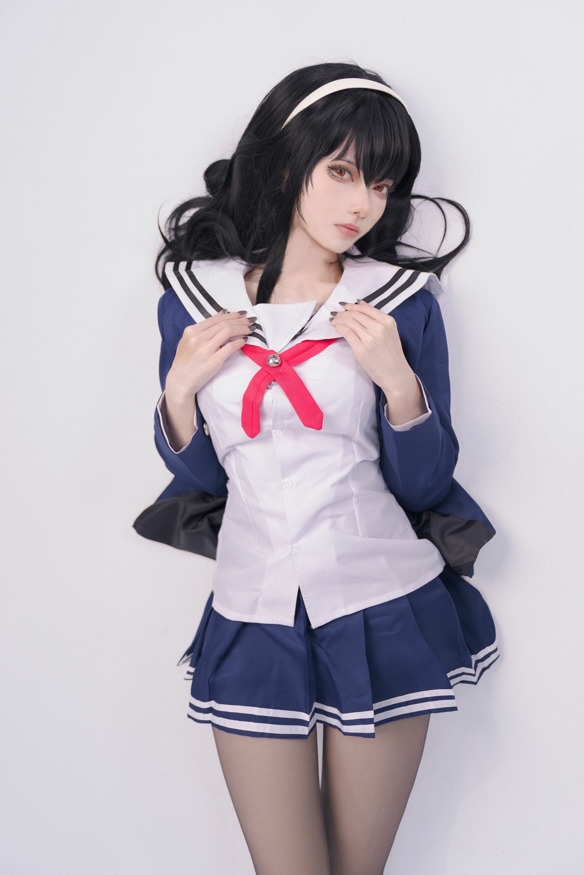 【網路收集系列】福利姬 炭烤莉莉黑《 路人女主校服 》VIP福利帖全【51P】-第1章-图片49