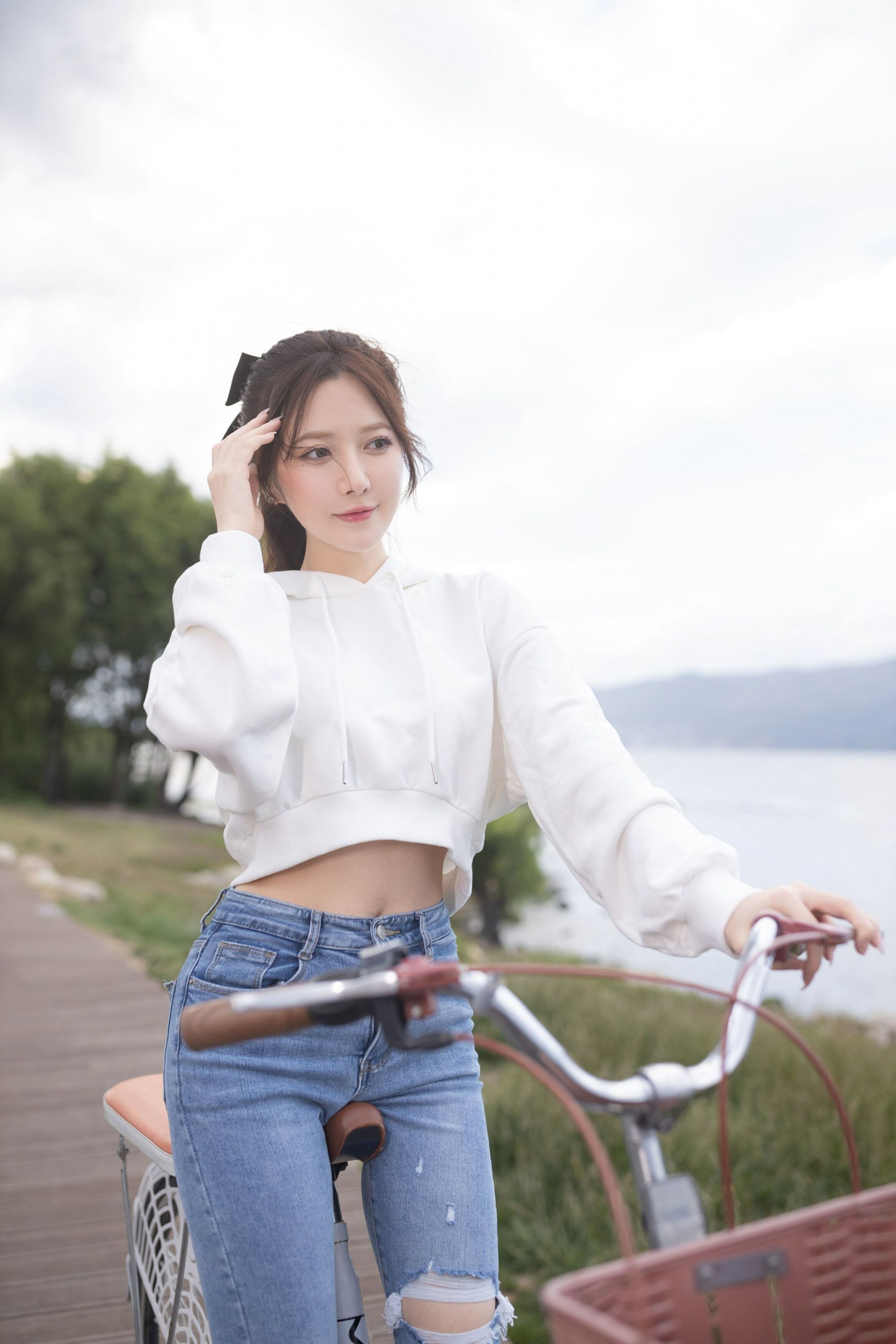 【秀人番外收集系列】美模 魚子醬《 白色風車 》【130P】-第1章-图片7