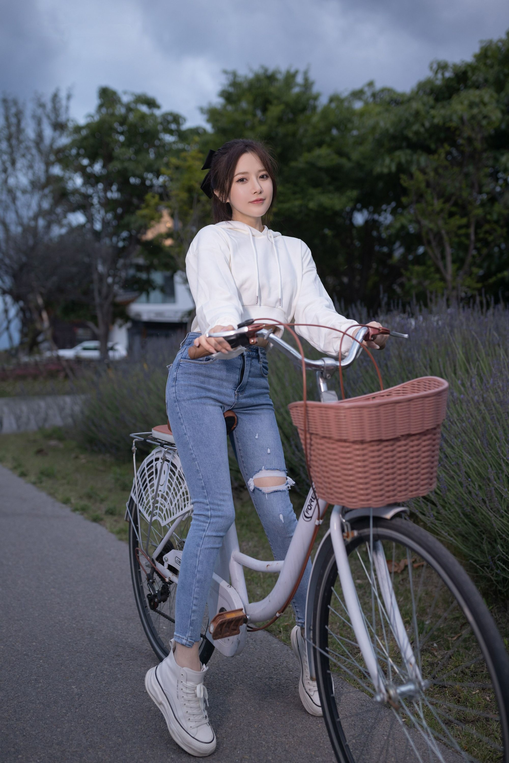 【秀人番外收集系列】美模 魚子醬《 白色風車 》【130P】-第1章-图片27
