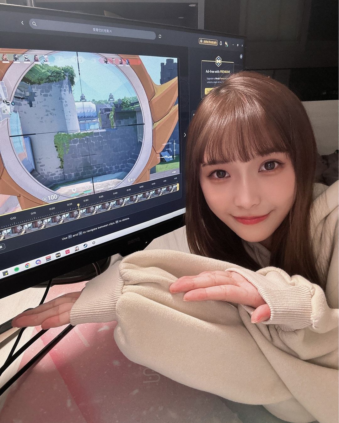 正妹實況「哈耿」可愛又性感 白嫩身材讓人搖搖欲墜-第1章-图片2