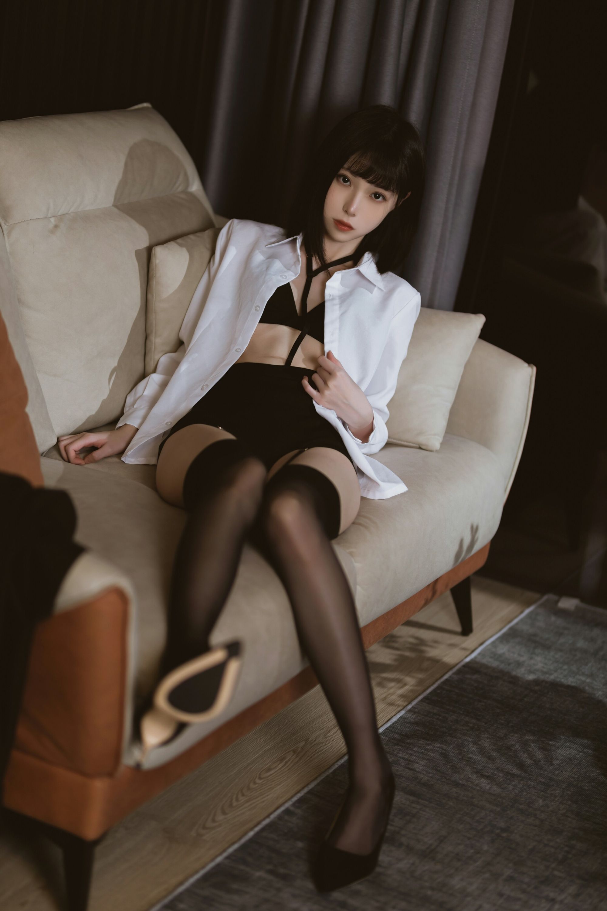 【網路收集系列】福利姬 許岚LAN《 醉酒OL 》VIP福利帖全【63P】-第1章-图片34