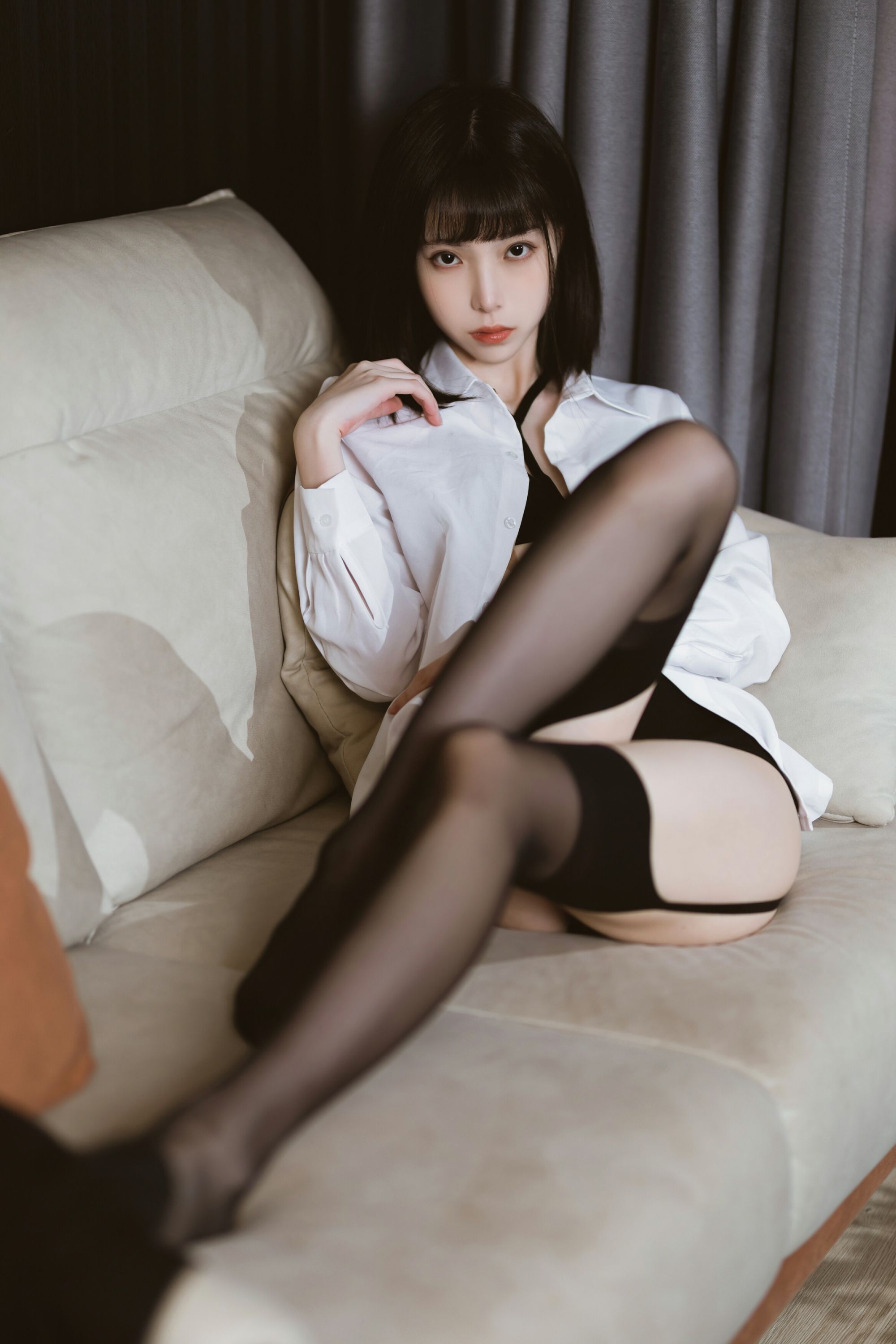【網路收集系列】福利姬 許岚LAN《 醉酒OL 》VIP福利帖全【63P】-第1章-图片36