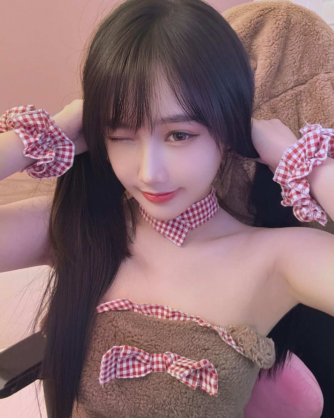 絕美正妹「蝴蝶兒」渾圓大眼清純稚嫩微性感 粉嫩嘴唇太迷人-第1章-图片7