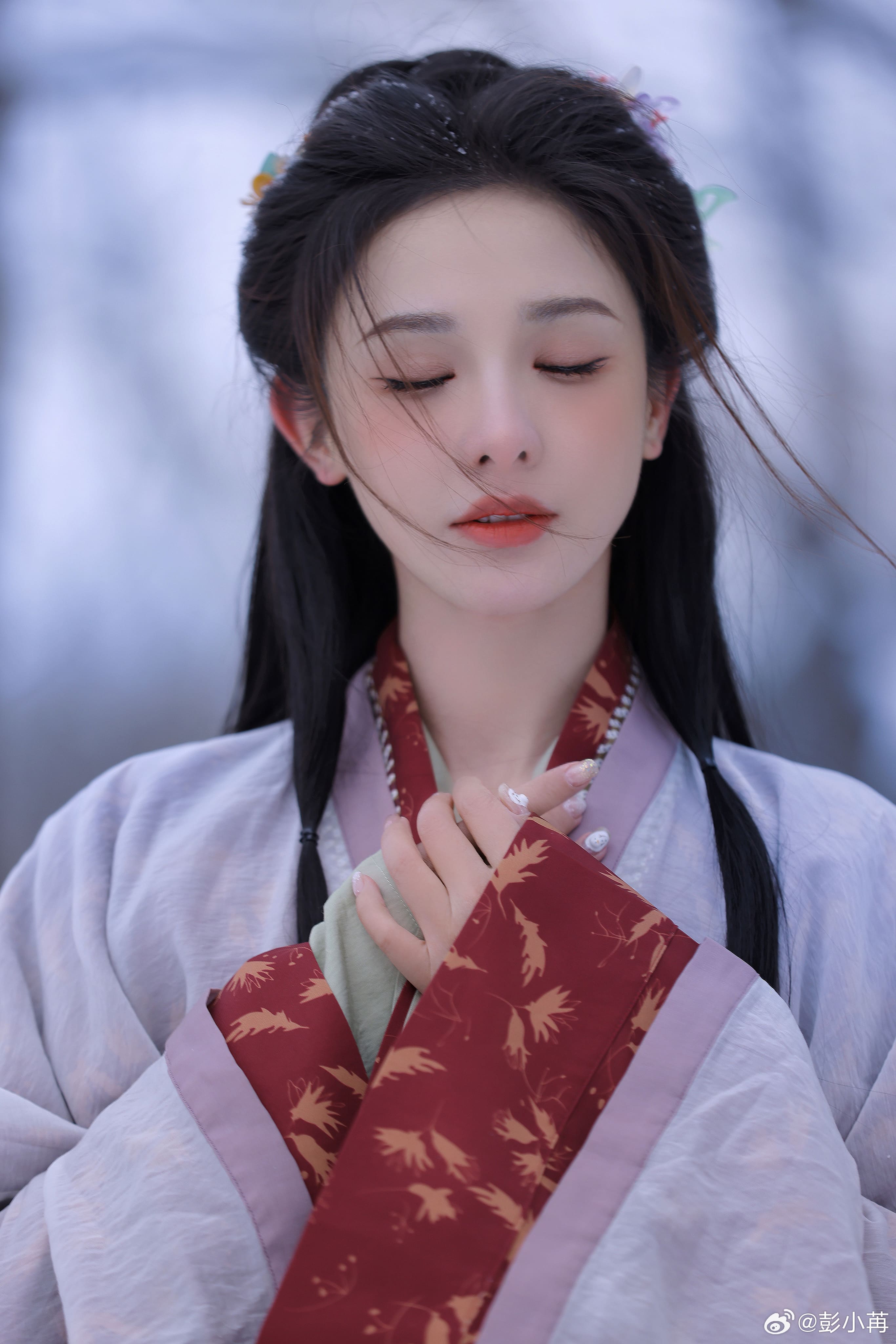 白雪輕衫一剪梅—彭小苒[高清套圖]-第1章-图片3