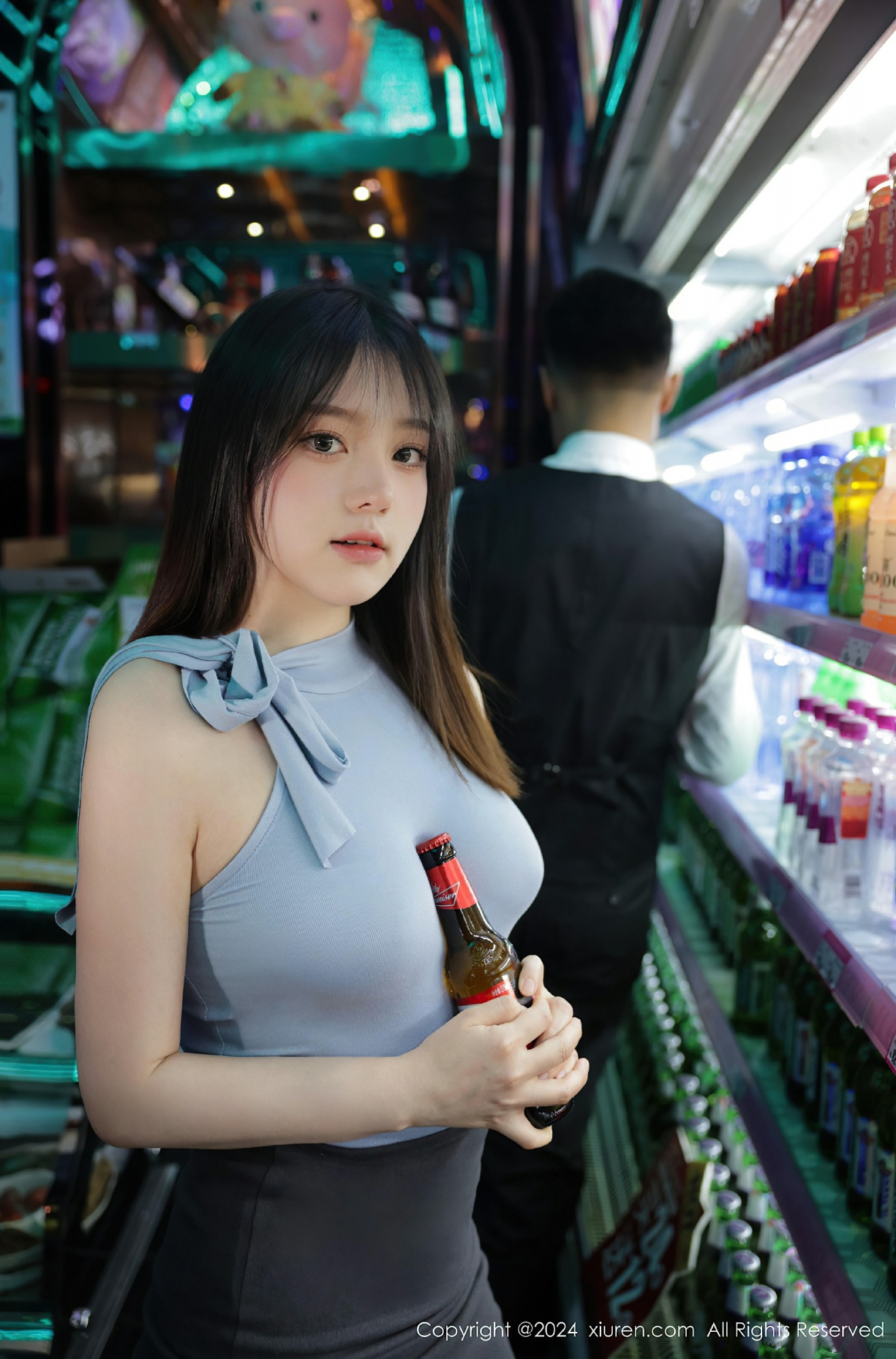 【網路收集】秀人模特豆瓣醬 內部私購 KTV酒瓶插穴-第1章-图片3