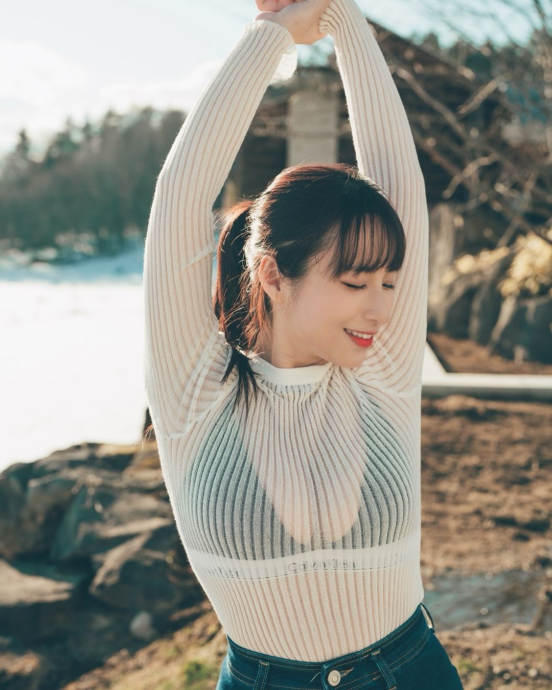 網紅「蘋蘋澎澎」兇猛美乳太誘人：這麼能可愛又那麼性感-第1章-图片7