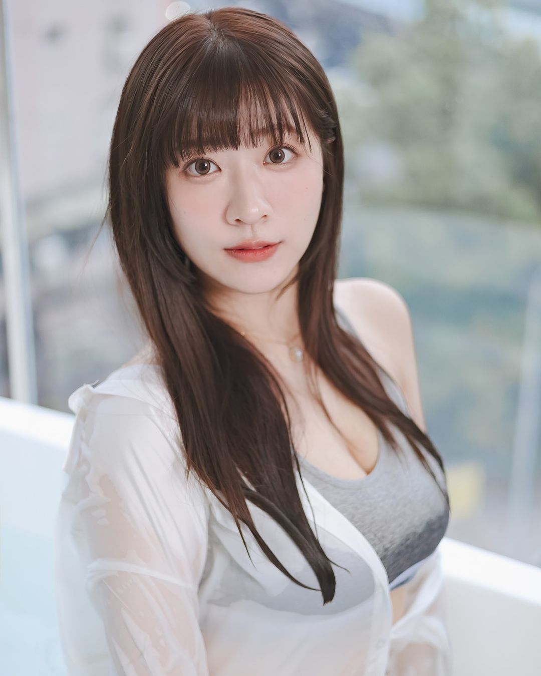 正妹「球球 MiKa」渾圓美乳深溝 極品身材勾起你的慾火-第1章-图片6