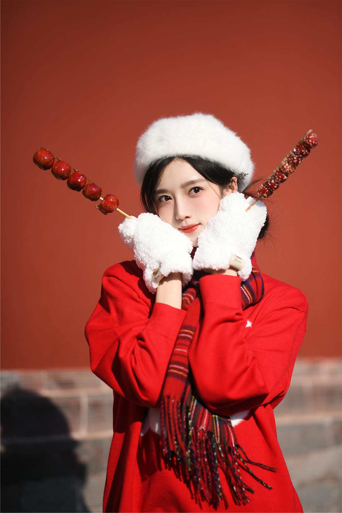 糖葫蘆尊嘟好有年味兒呀—肖雨[高清套圖]-第1章-图片5
