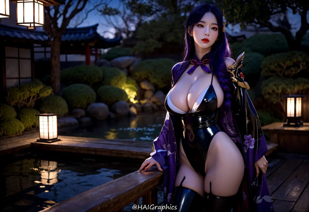 ★PATREON★ [HAIGraphics]  Raidenshogun Swimsuit Hires-第1章-图片27