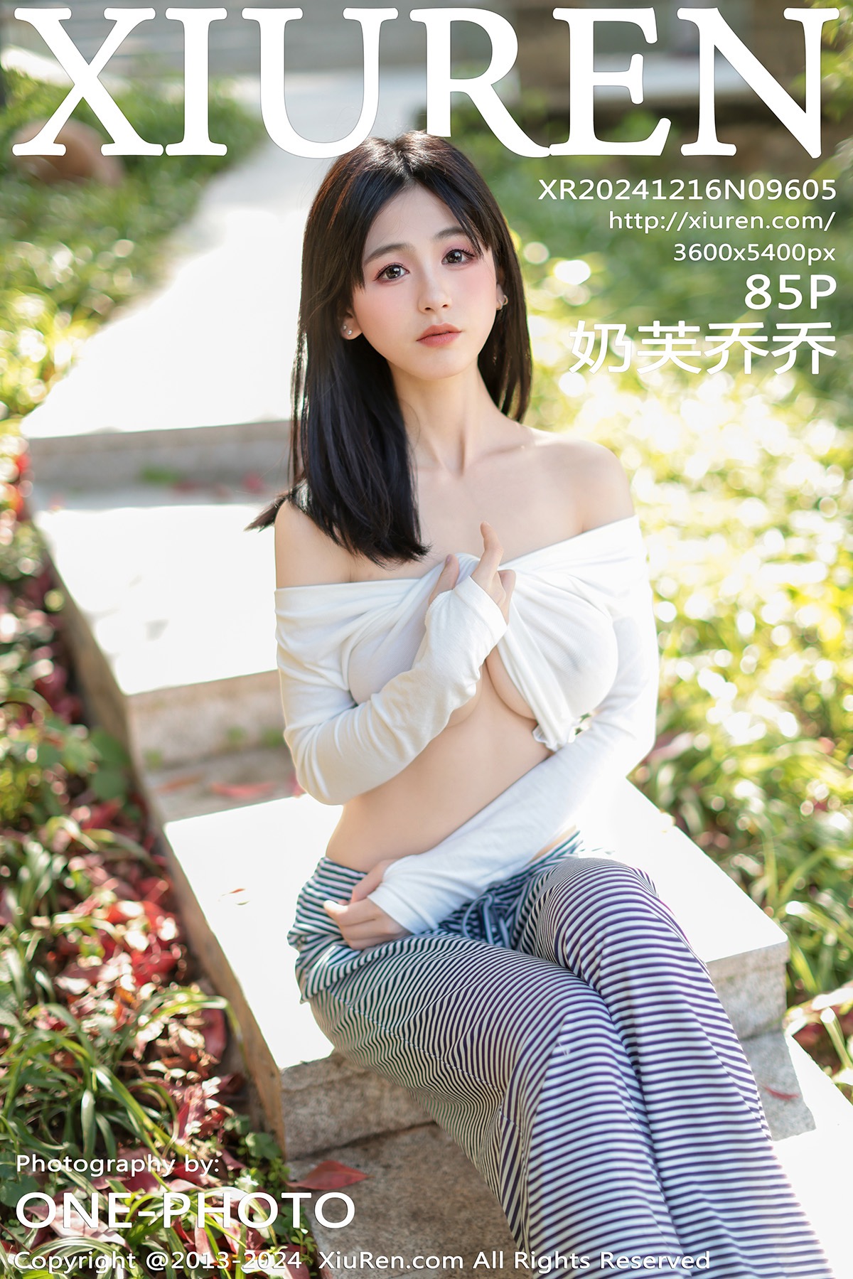 【XiuRen秀人網】2024.12.16 Vol.9605 奶芙喬喬 美腿黑絲 完整版無水印寫真【85P】