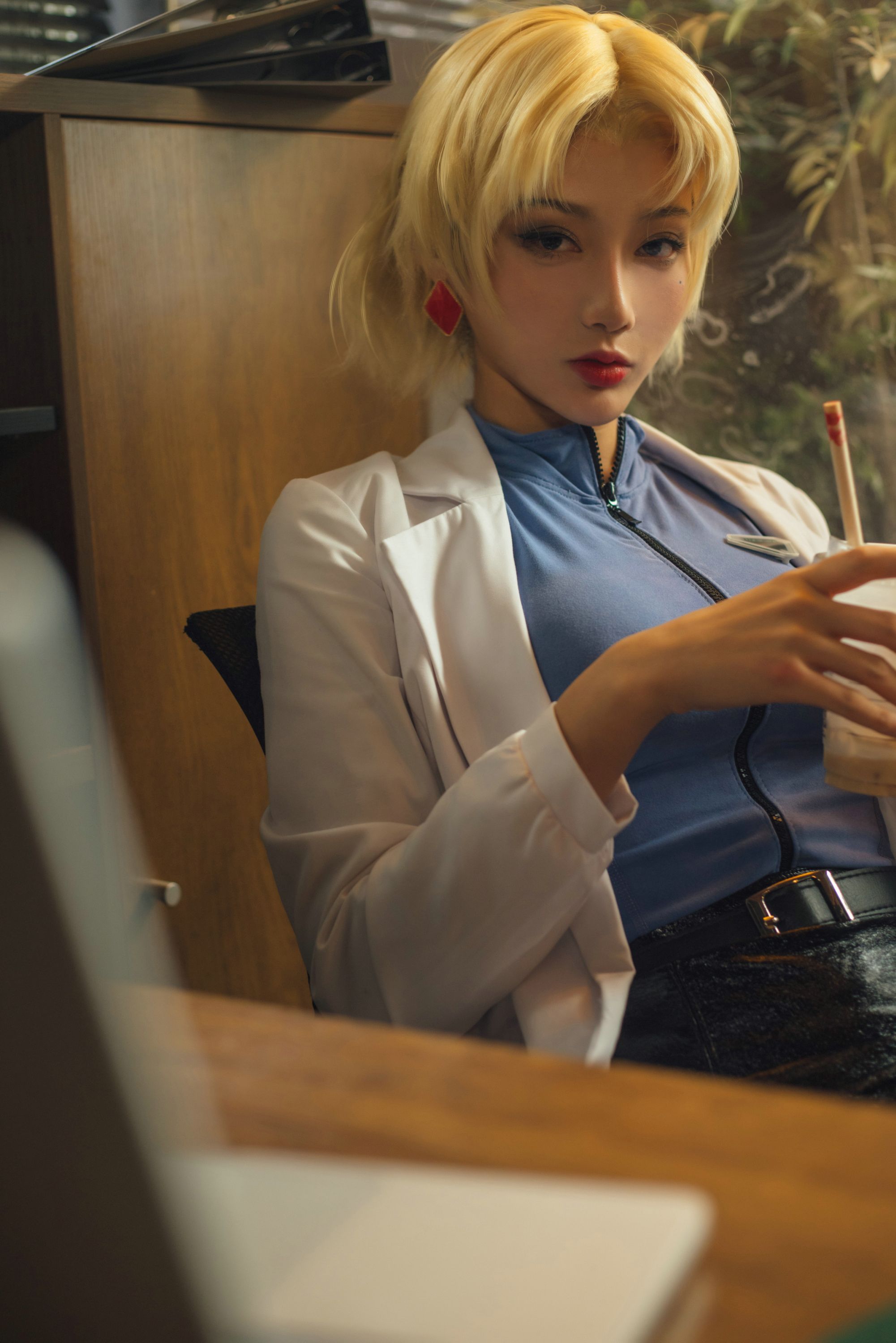 Internet collection series of welfare girls as the moon grey redwood lawyer VIP welfare posts all 36p-第1章-图片6