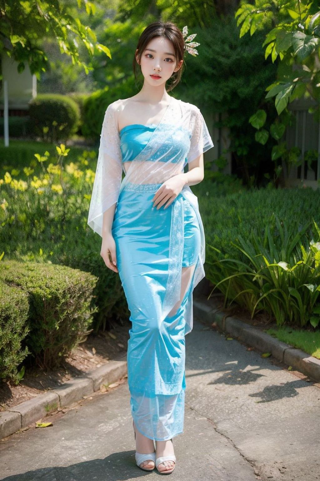 Thailand Blue Dress-第1章-图片26