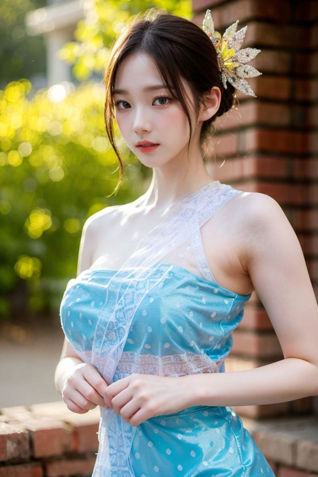 Thailand Blue Dress-第1章-图片47