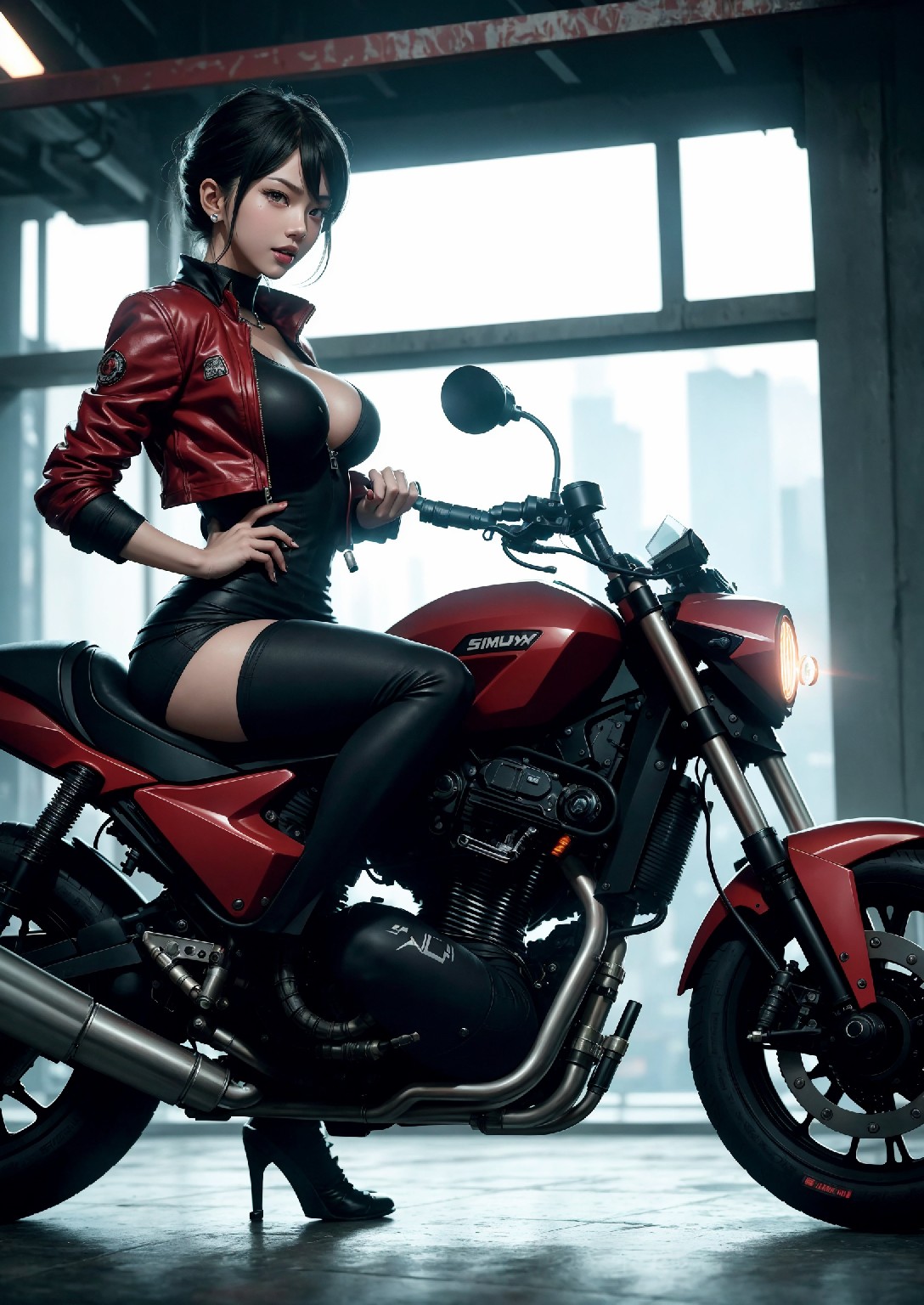 Cyberpunk Acrylic Girls-第1章-图片10