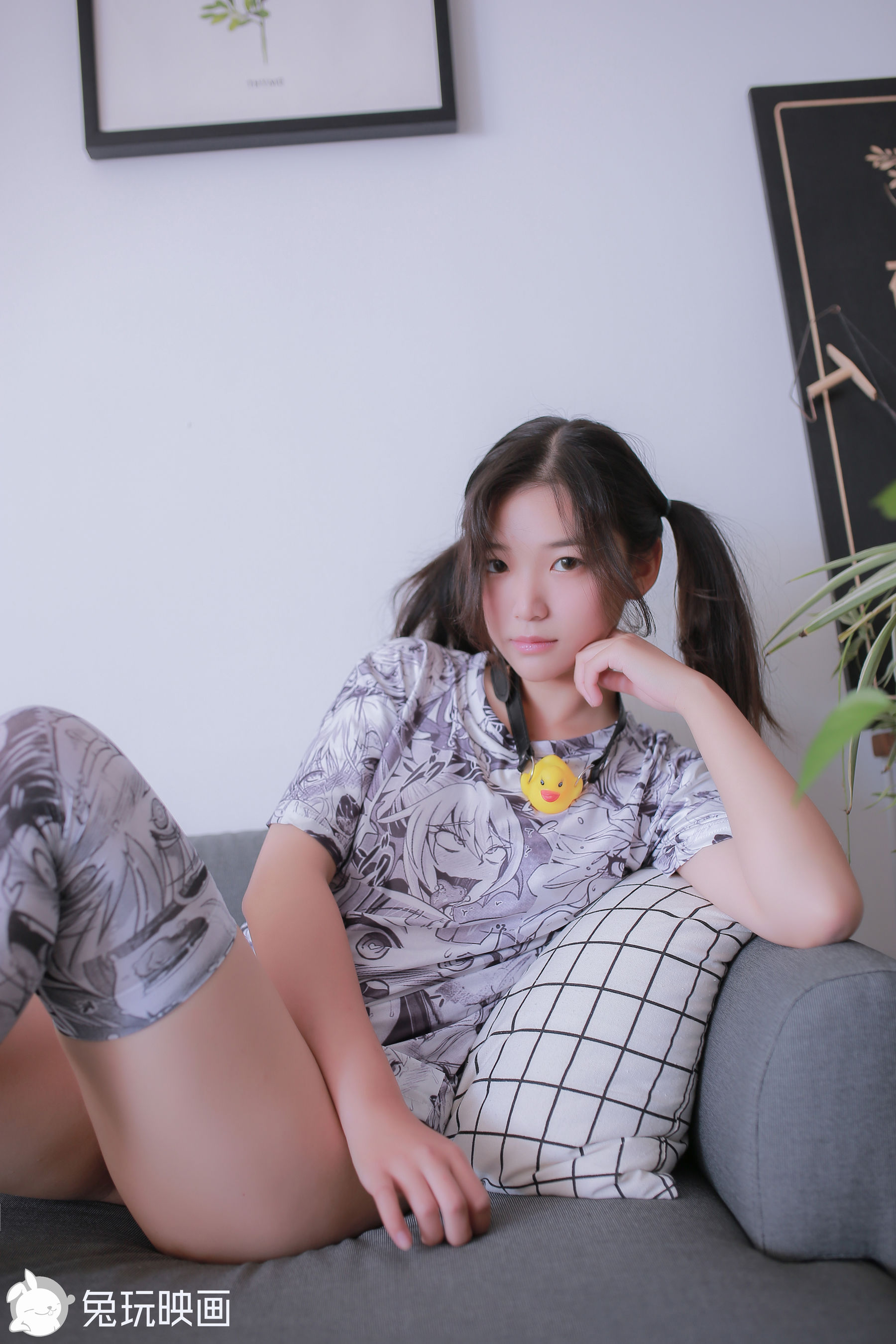 Rabbit play cartoon socks and pink suits-第1章-图片12