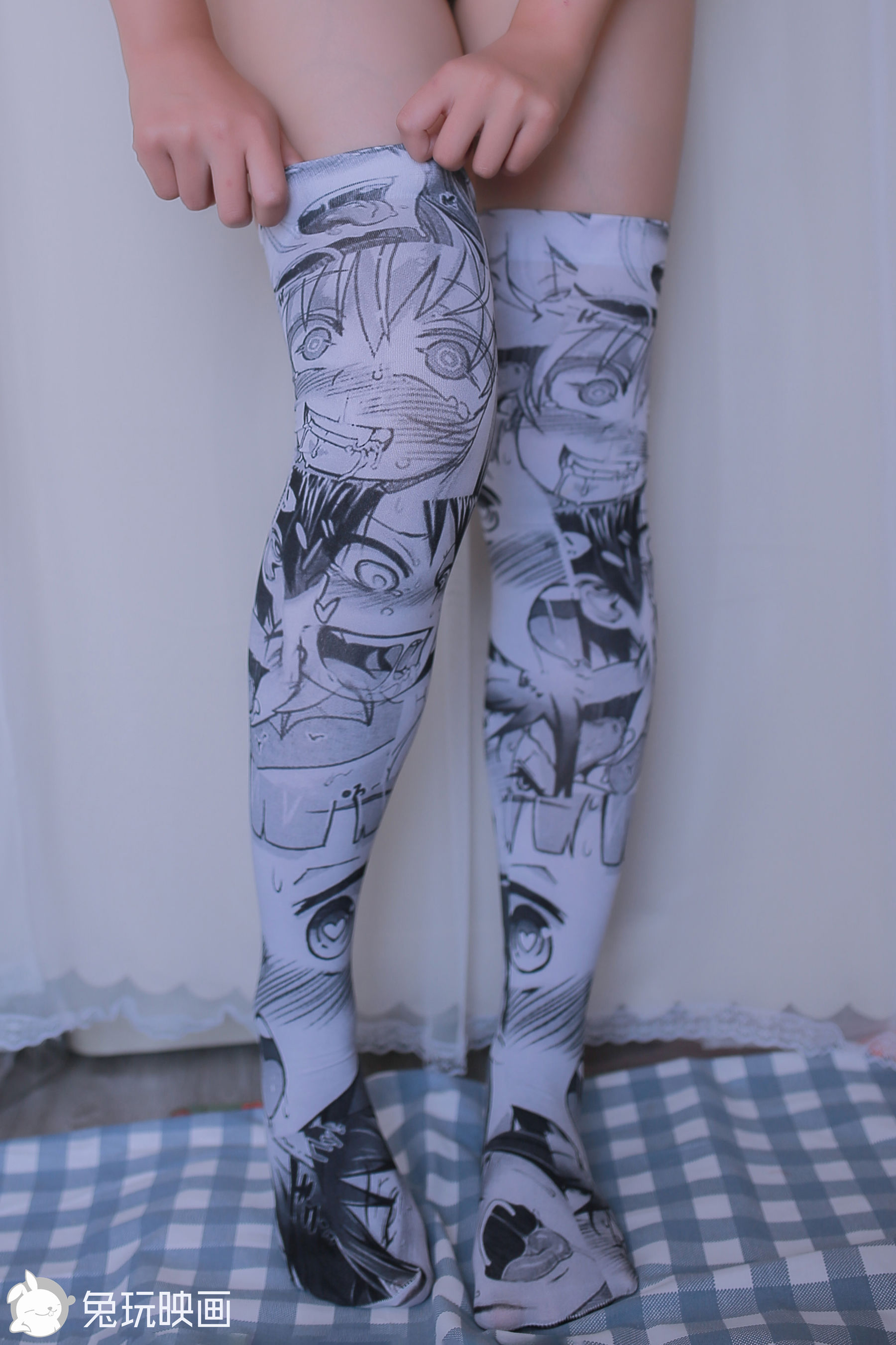 Rabbit play cartoon socks and pink suits-第1章-图片23