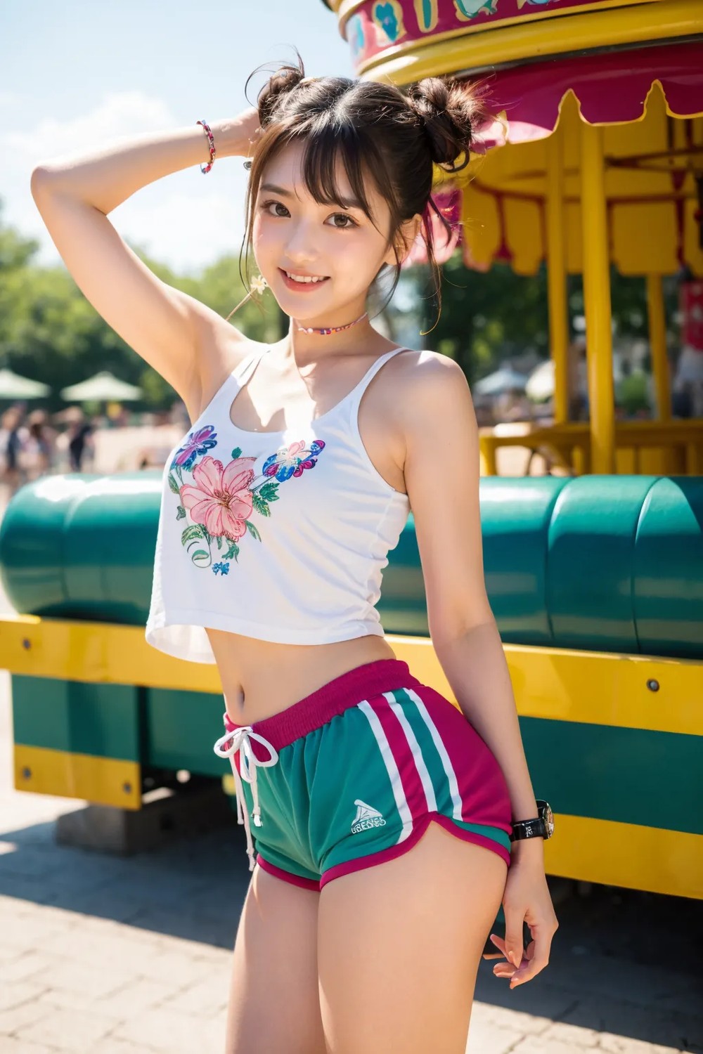 ★PATREON★ [Beauty AI Wkey] Cute Girl In A Fair 4-第1章-图片8