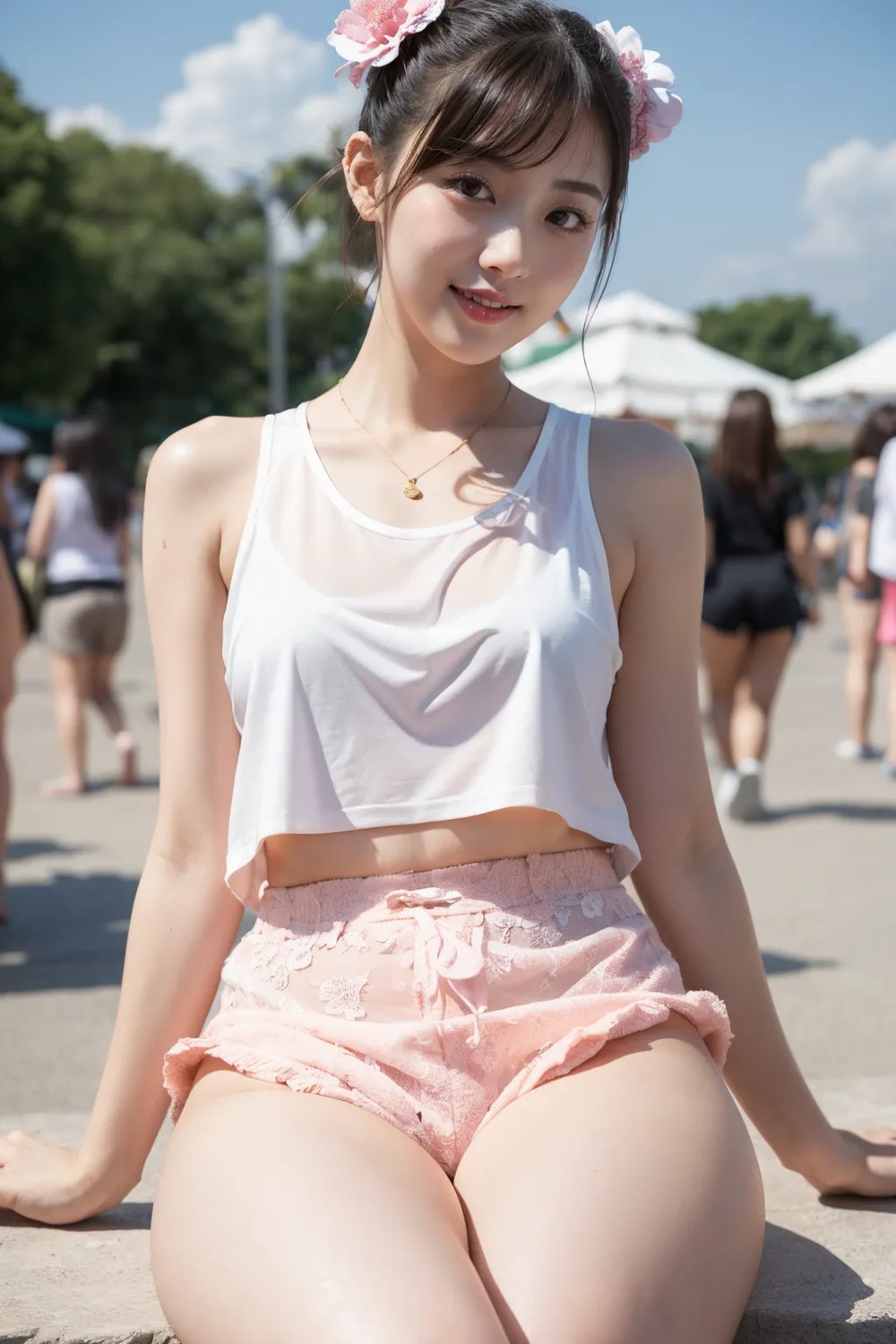 ★PATREON★ [Beauty AI Wkey] Cute Girl In A Fair 4-第1章-图片26
