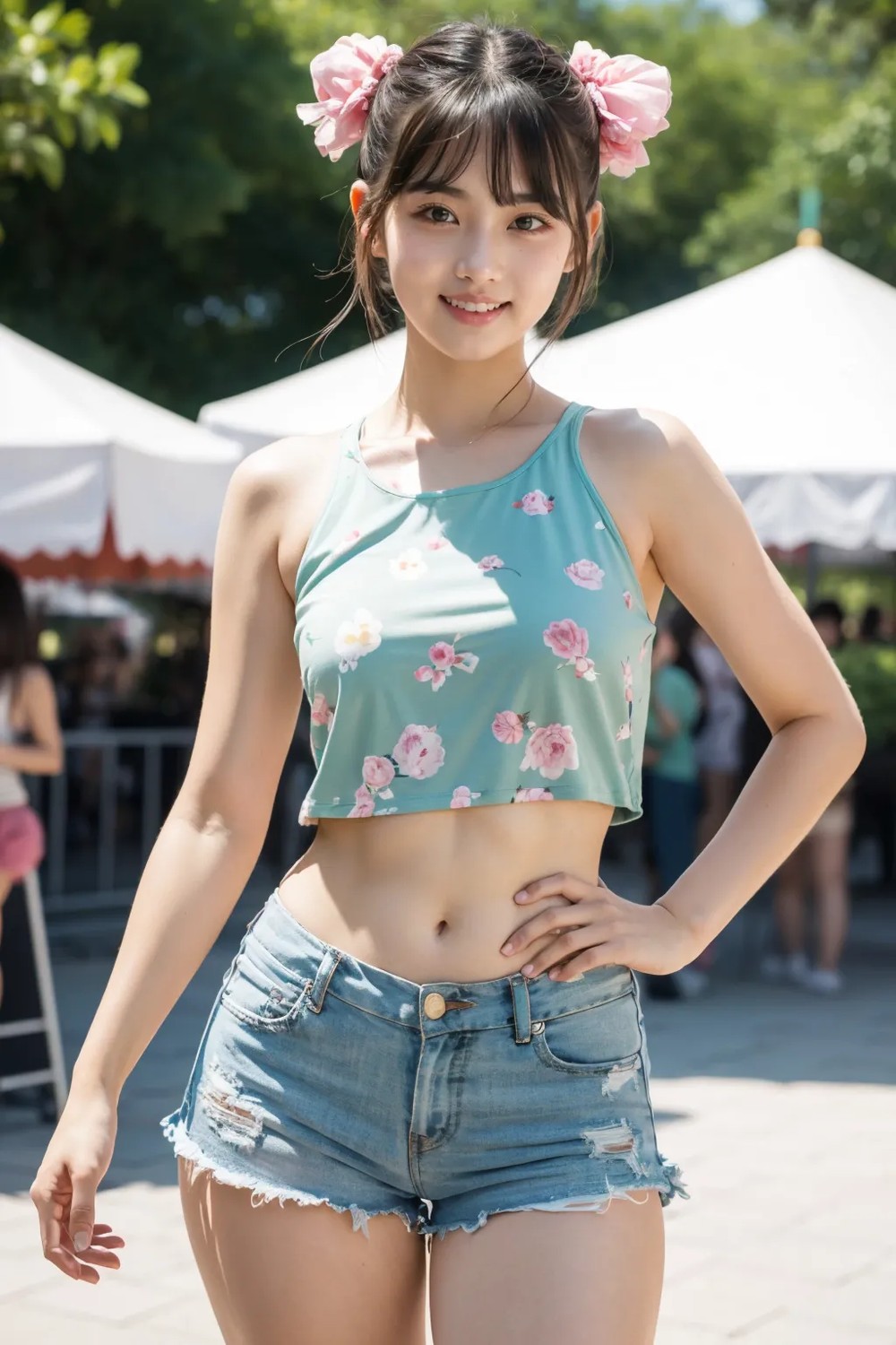 ★PATREON★ [Beauty AI Wkey] Cute Girl In A Fair 4-第1章-图片30