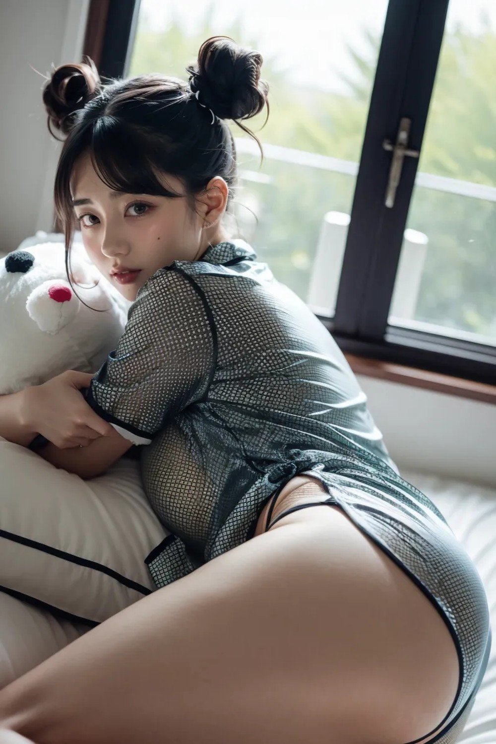 ★PATREON★ [Beauty AI Wkey] Cute Girl In Pajamas 2-第1章-图片10