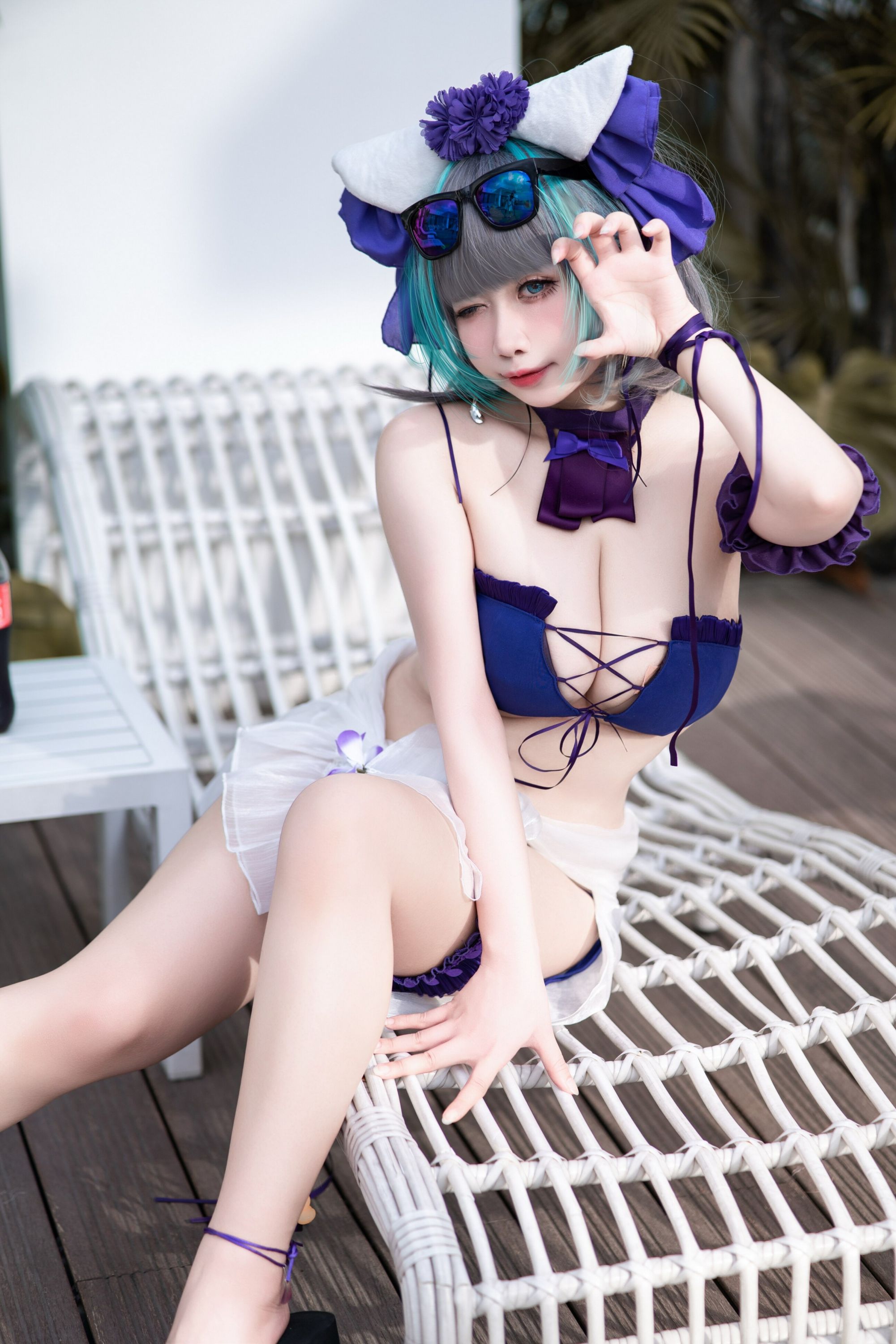 Online collection series of welfare fairytale honeycomb swimsuit VIP welfare post all 64p-第1章-图片16