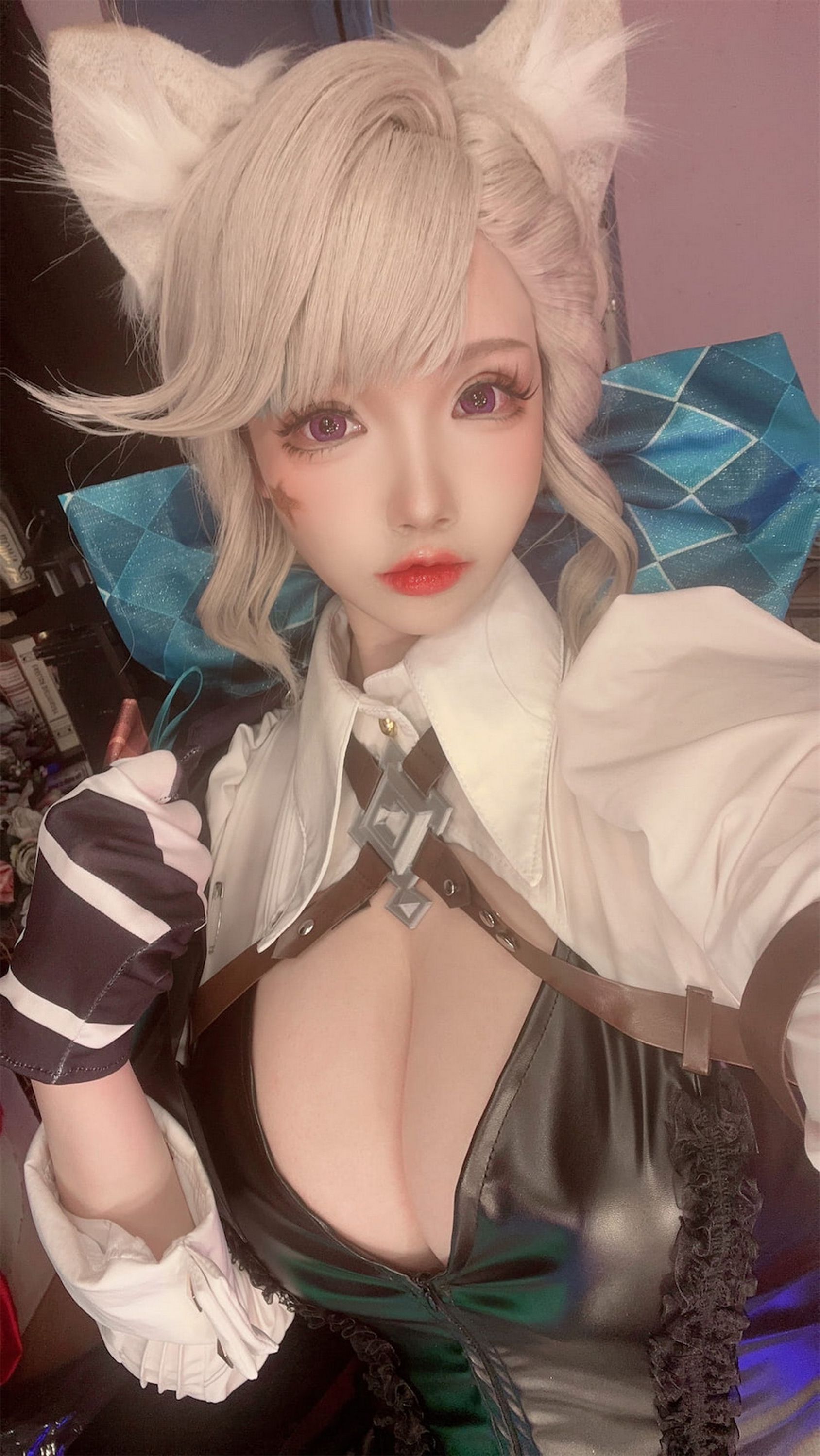 【網路收集系列】福利姬 雪晴Astra《 琳妮特 》VIP福利帖全【106P】-第1章-图片3