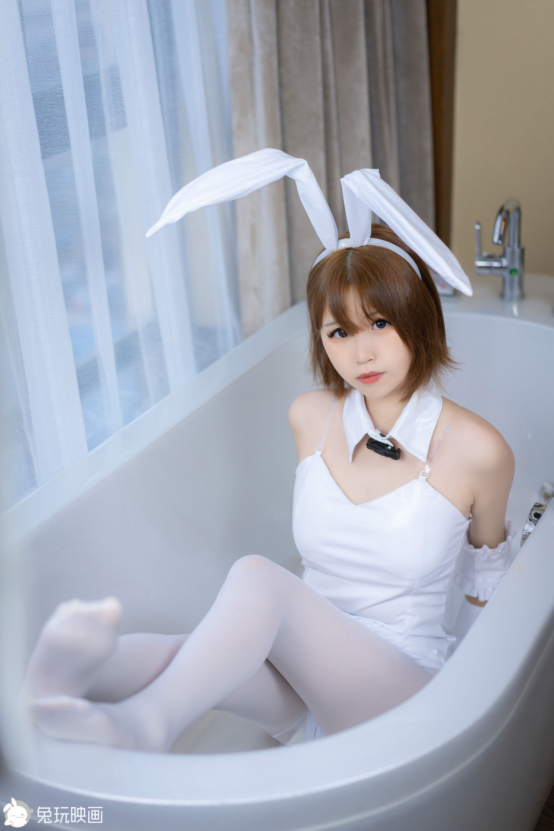 [兔玩映畫]  白色兔女郎-第1章-图片19