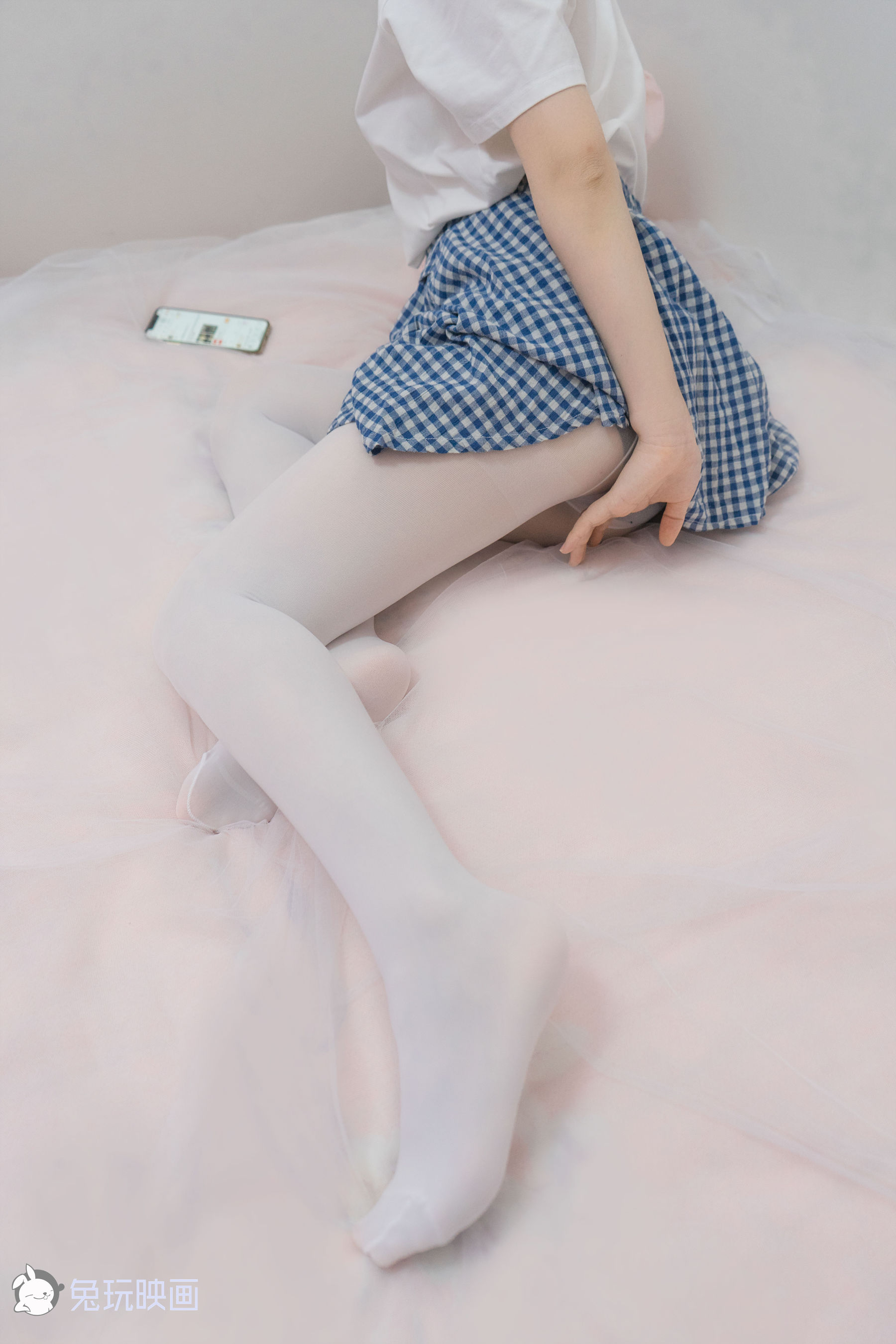 Camiseta de conejo con pantalones azules.-第1章-图片34