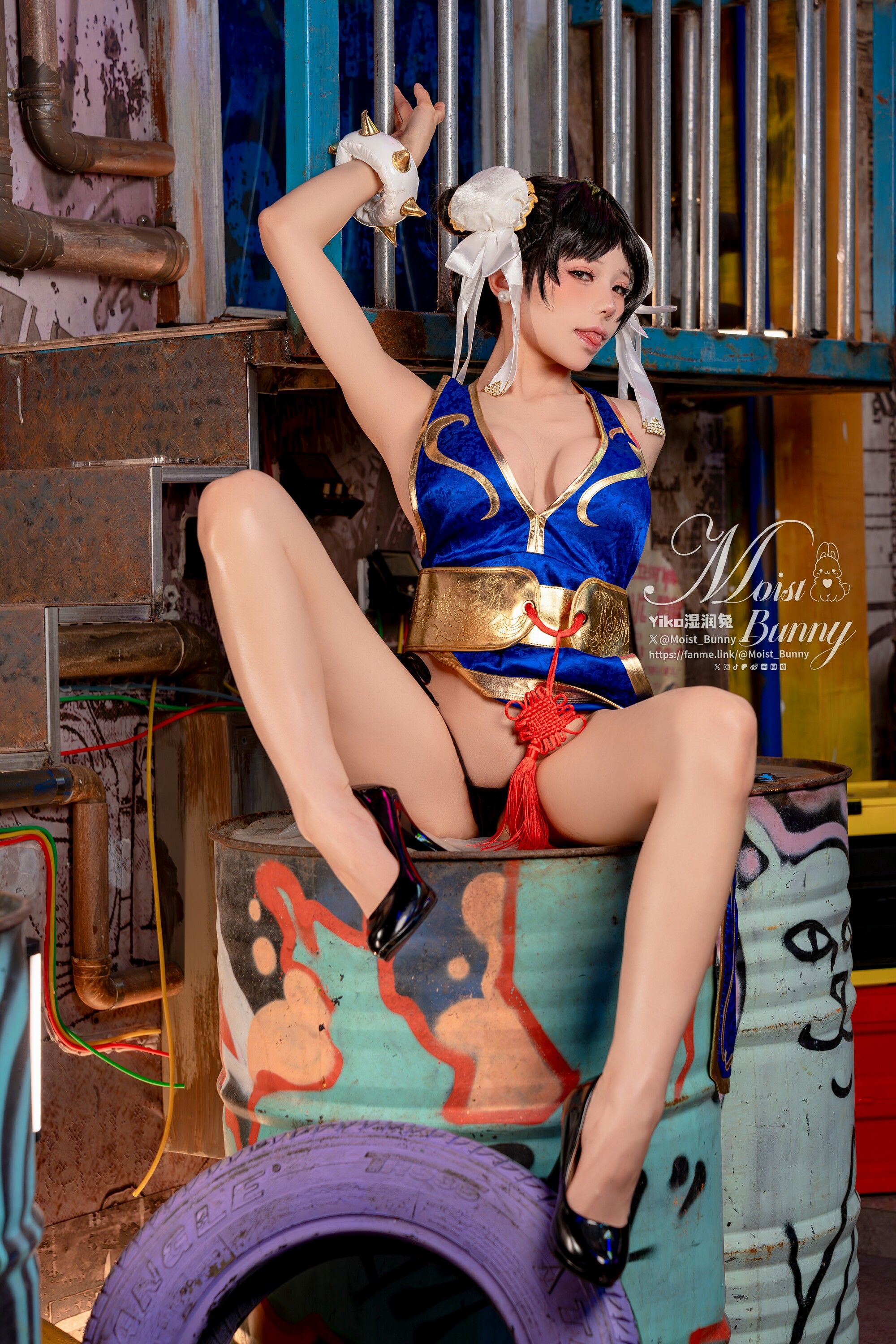 【網路收集系列】福利姬 咬一口兔娘《 街霸 春麗 》VIP福利帖全【86P】-第1章-图片16