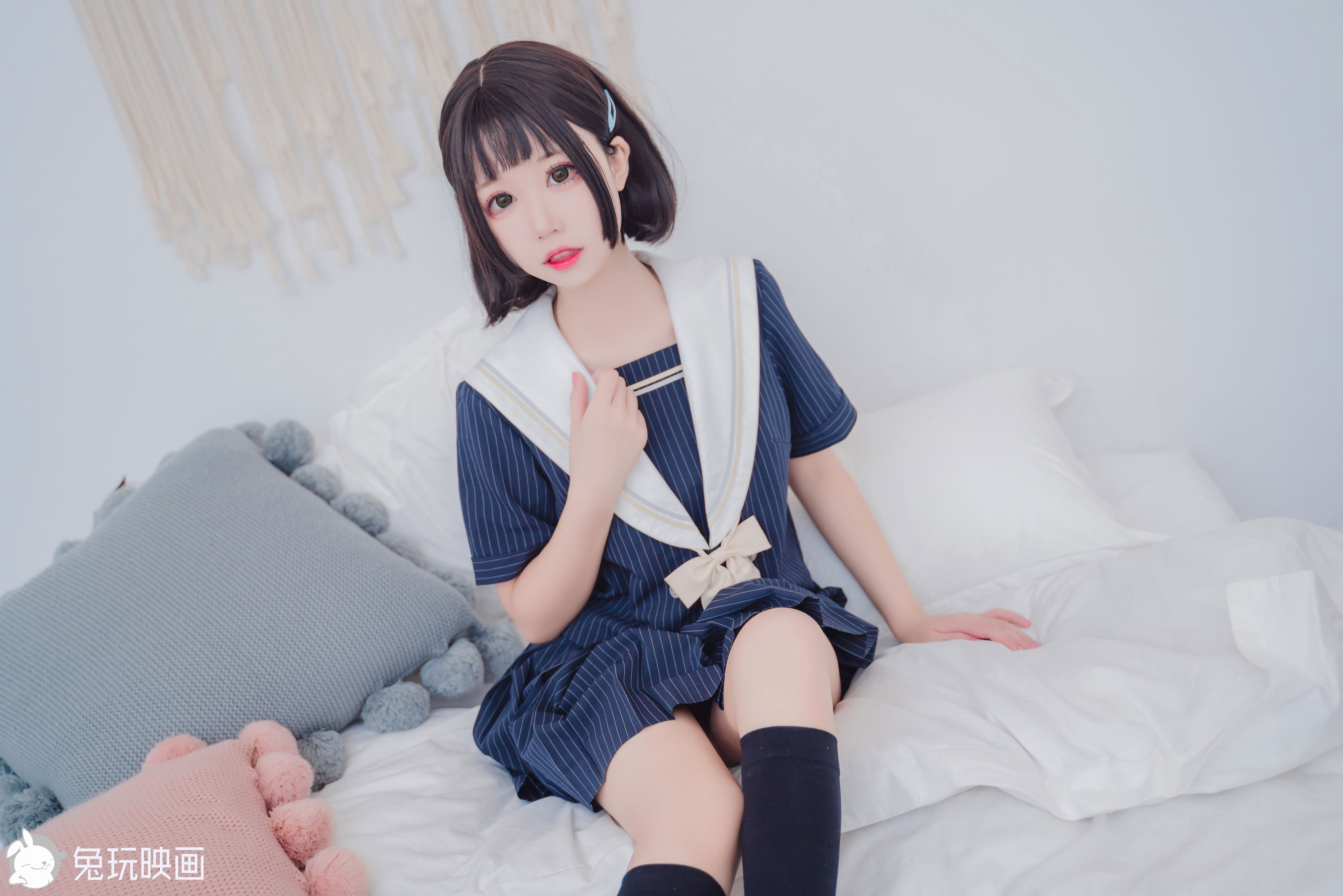 The rabbit painting clean school sister.-第1章-图片9