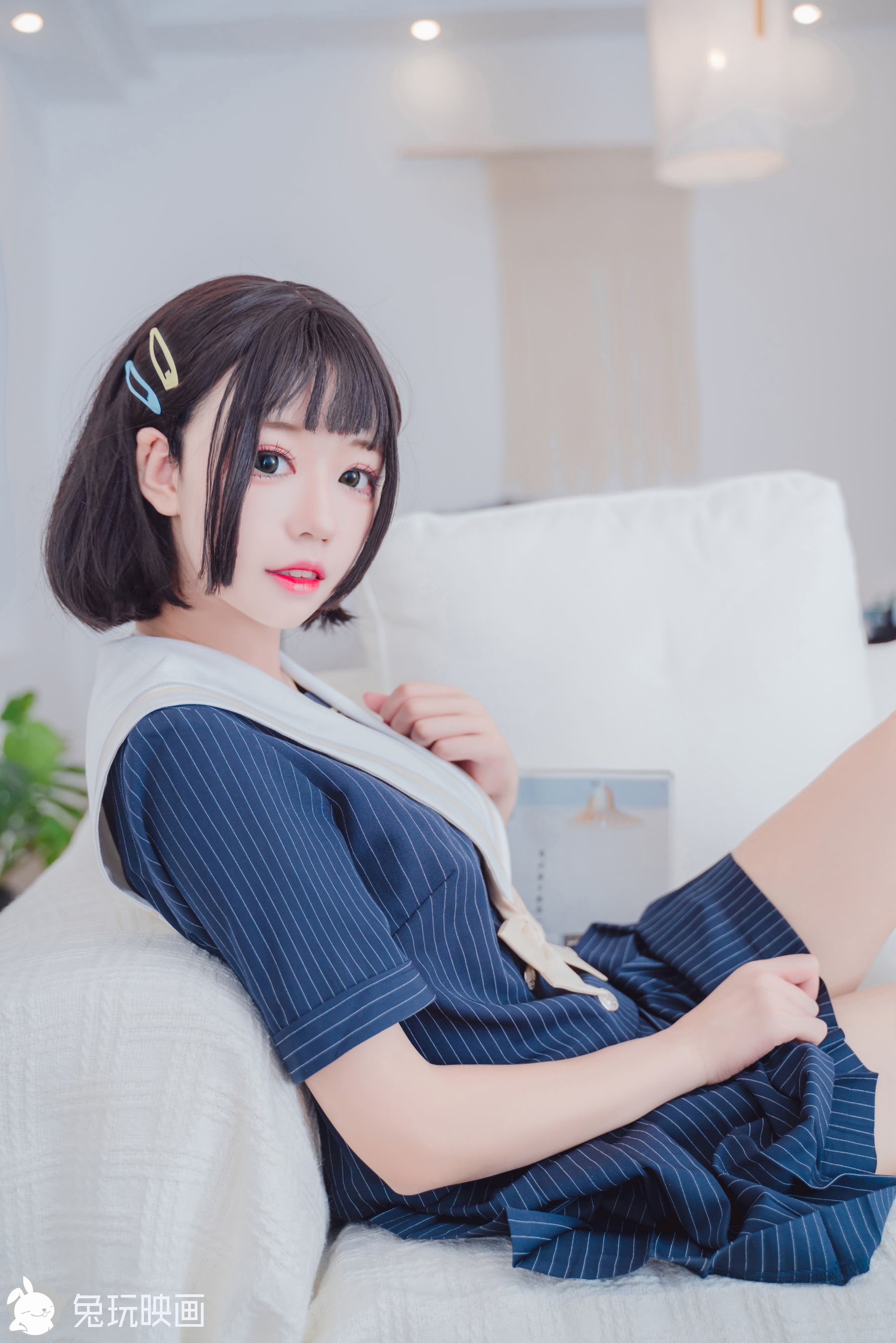 The rabbit painting clean school sister.-第1章-图片18