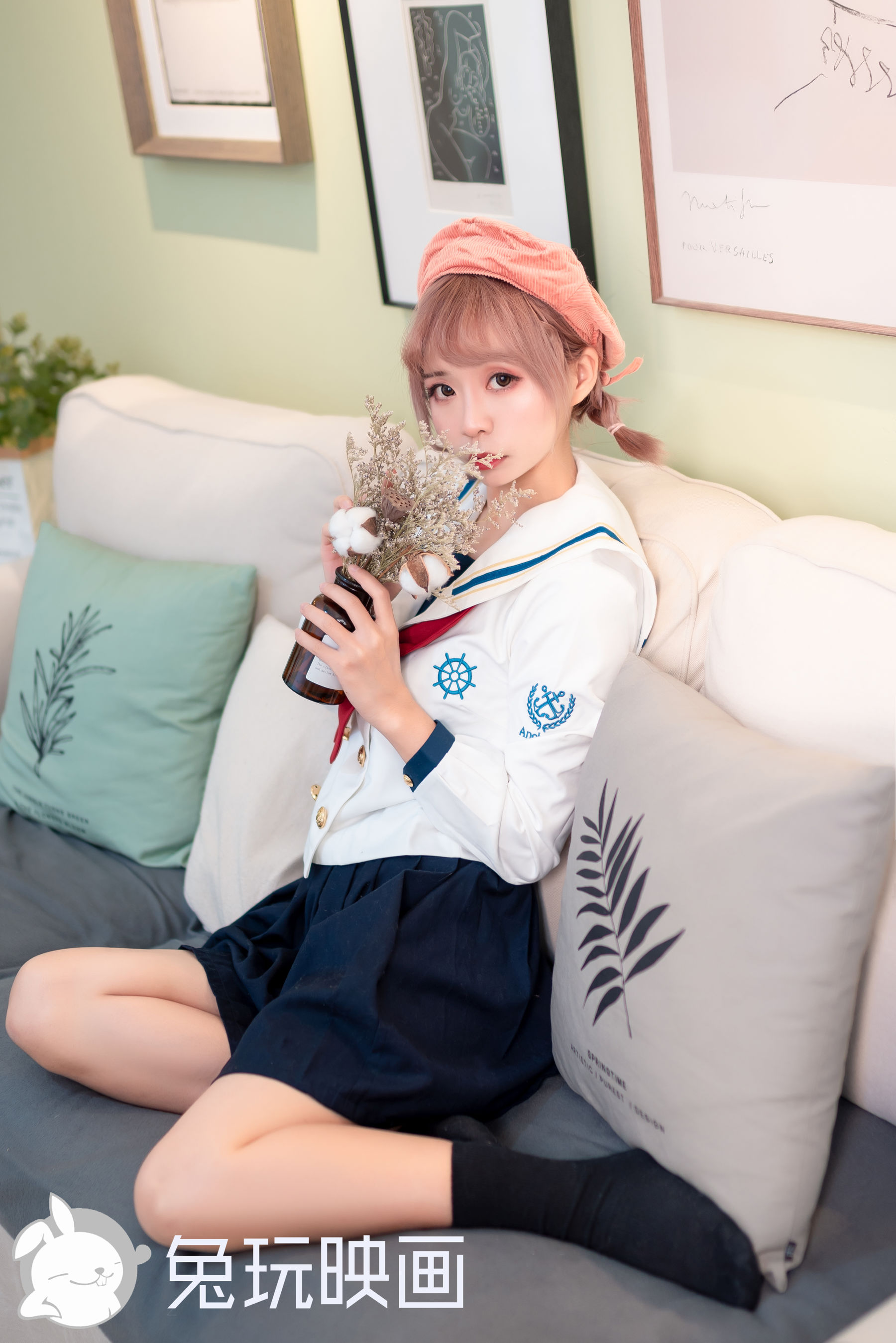 El conejo dibuja a las chicas.-第1章-图片10