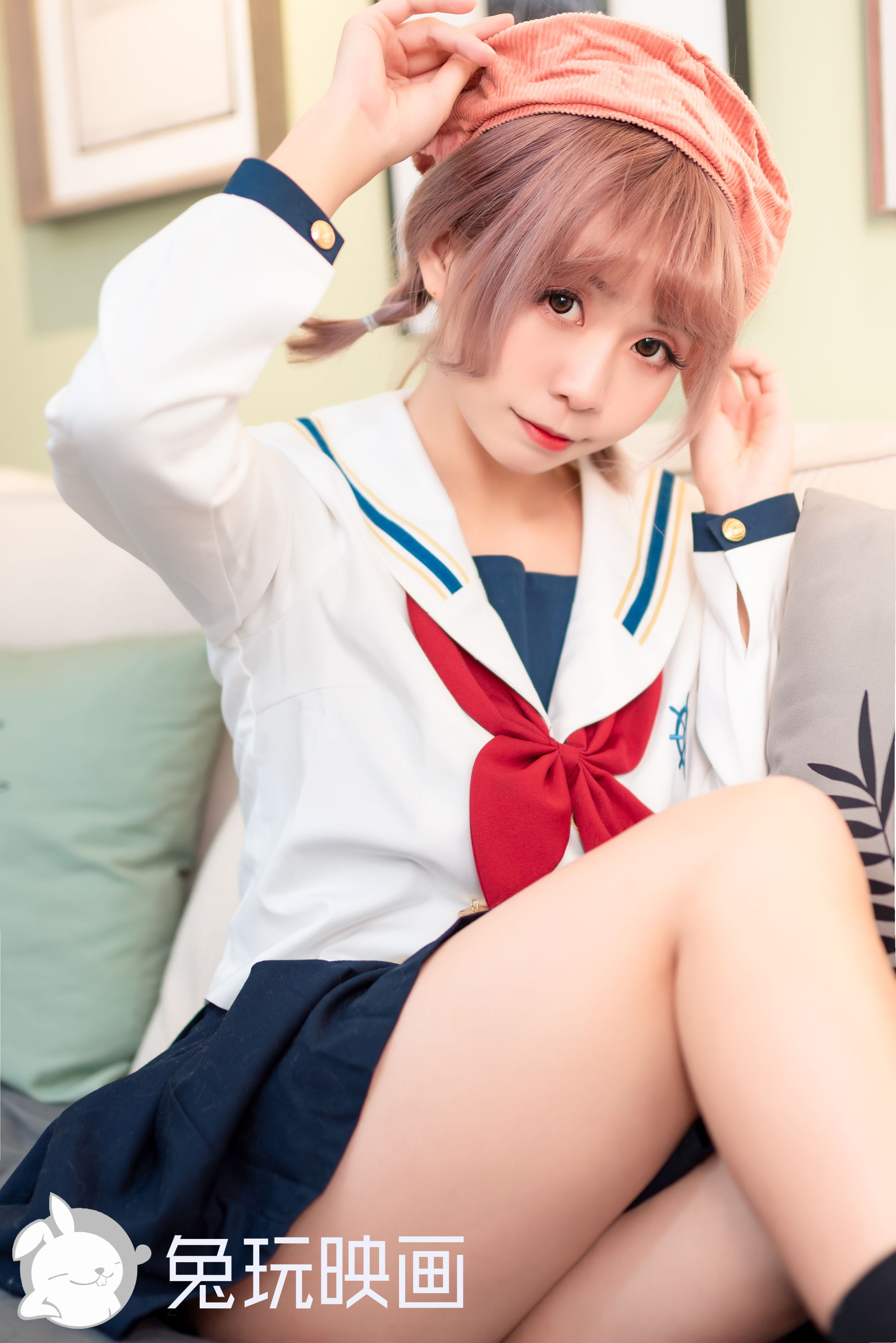 El conejo dibuja a las chicas.-第1章-图片31