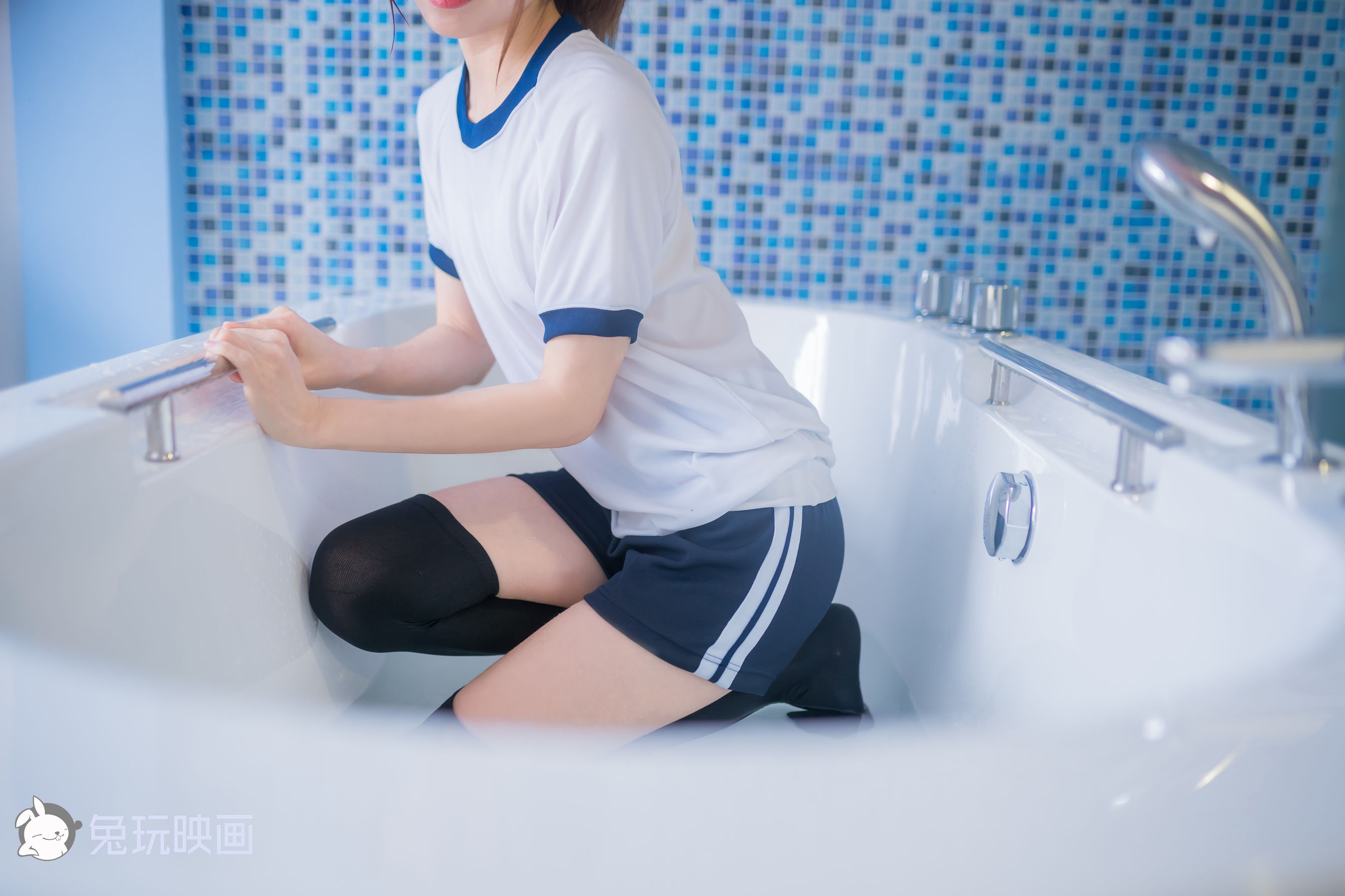 [兔玩映畫]  濕身體操服-第1章-图片28