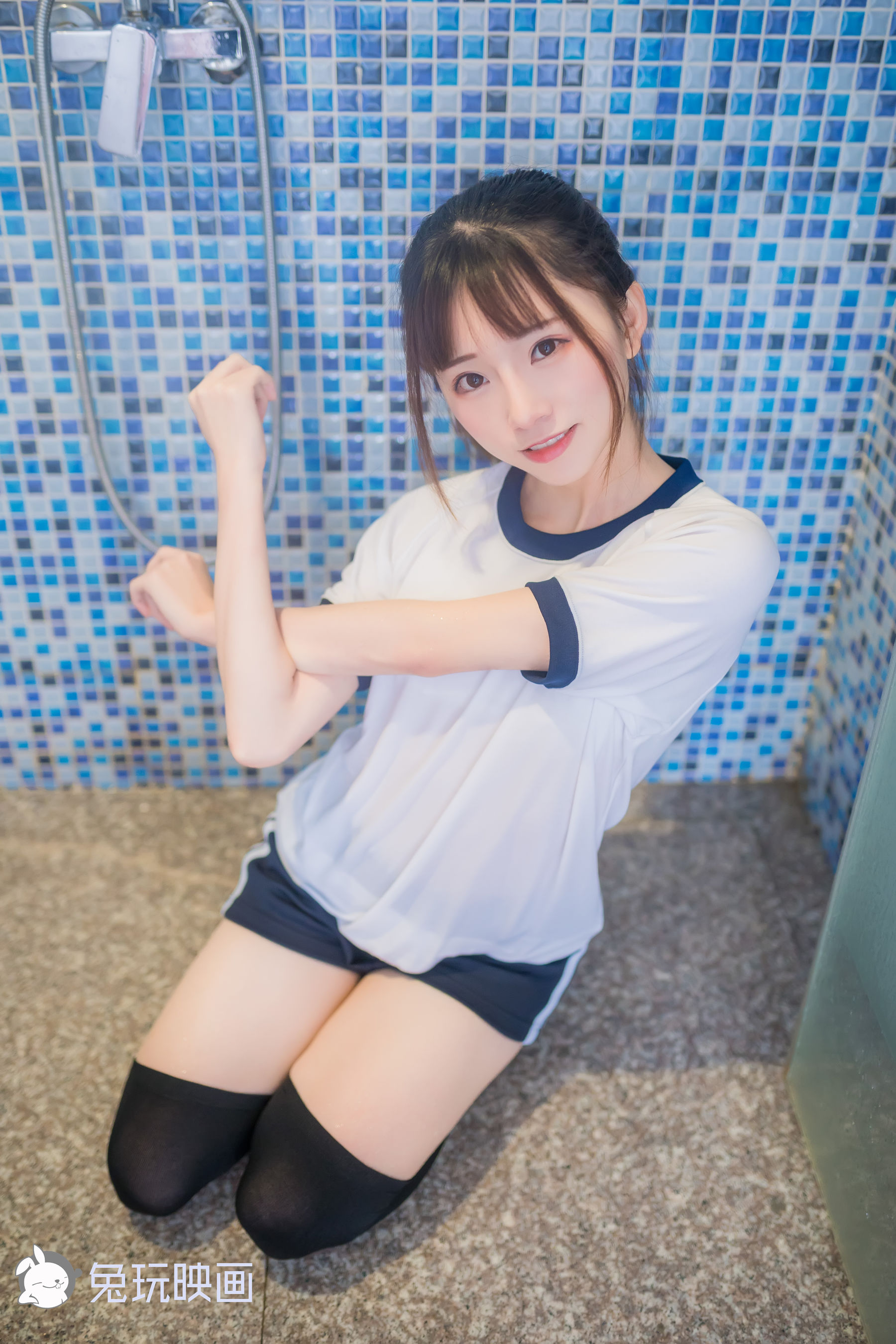 [兔玩映畫]  濕身體操服-第1章-图片35
