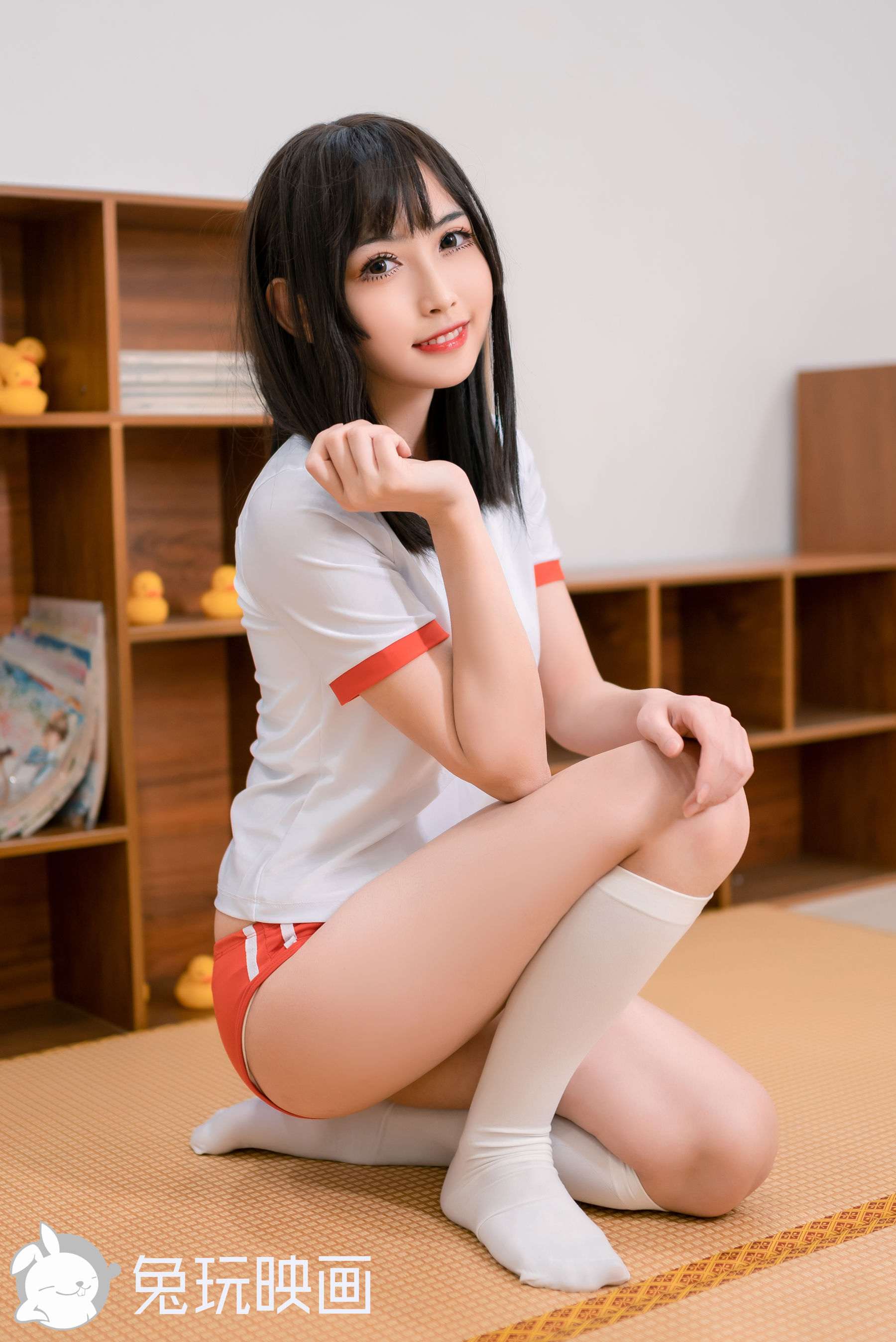 [兔玩映畫]  學姐體操服-第1章-图片20