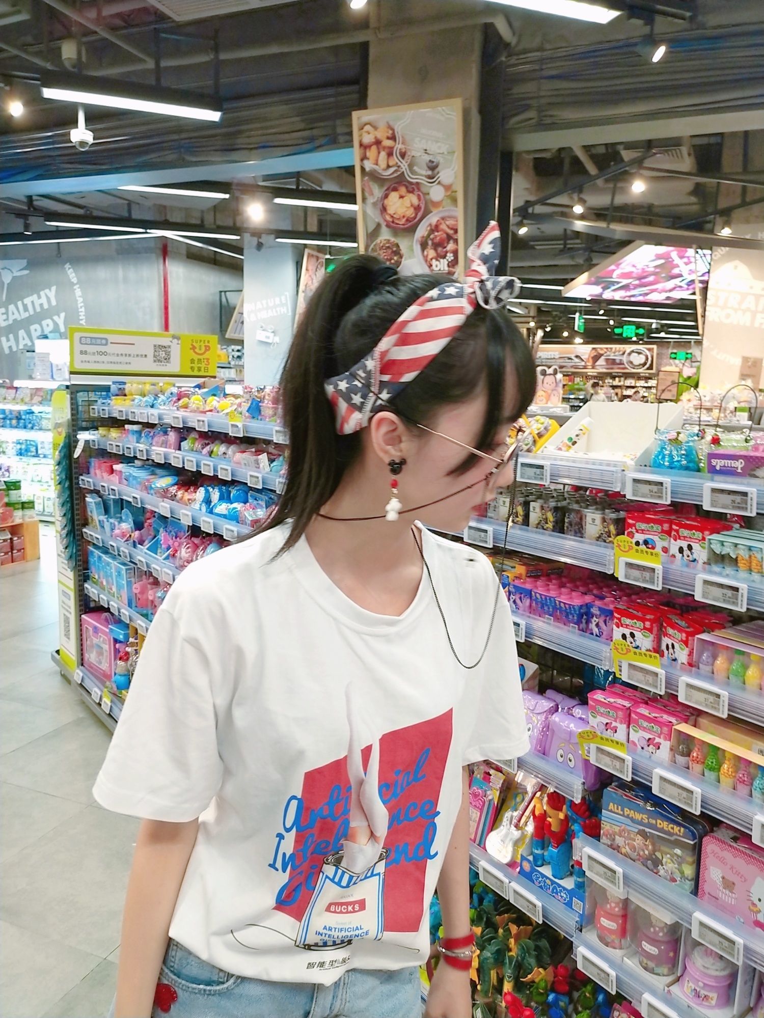 Cotton Owo Smart Girl T-Shirt-第1章-图片2